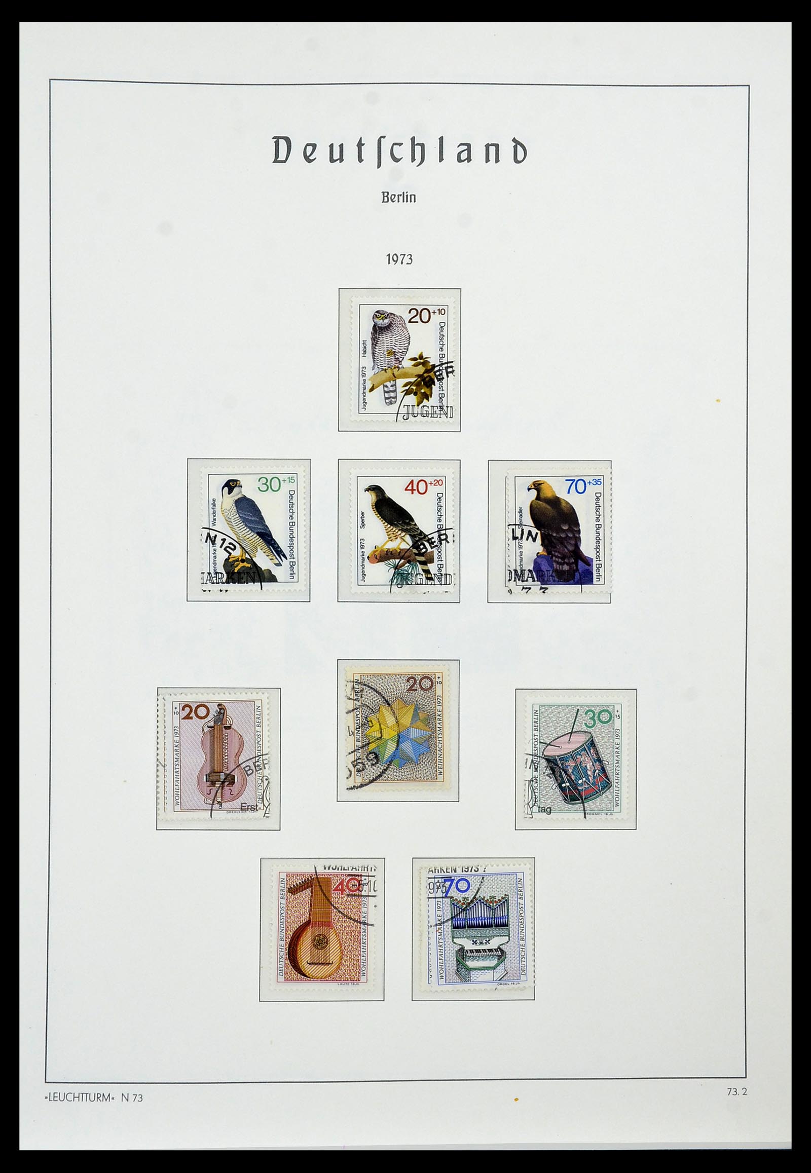 34569 043 - Postzegelverzameling 34569 Berlijn 1948-1990.