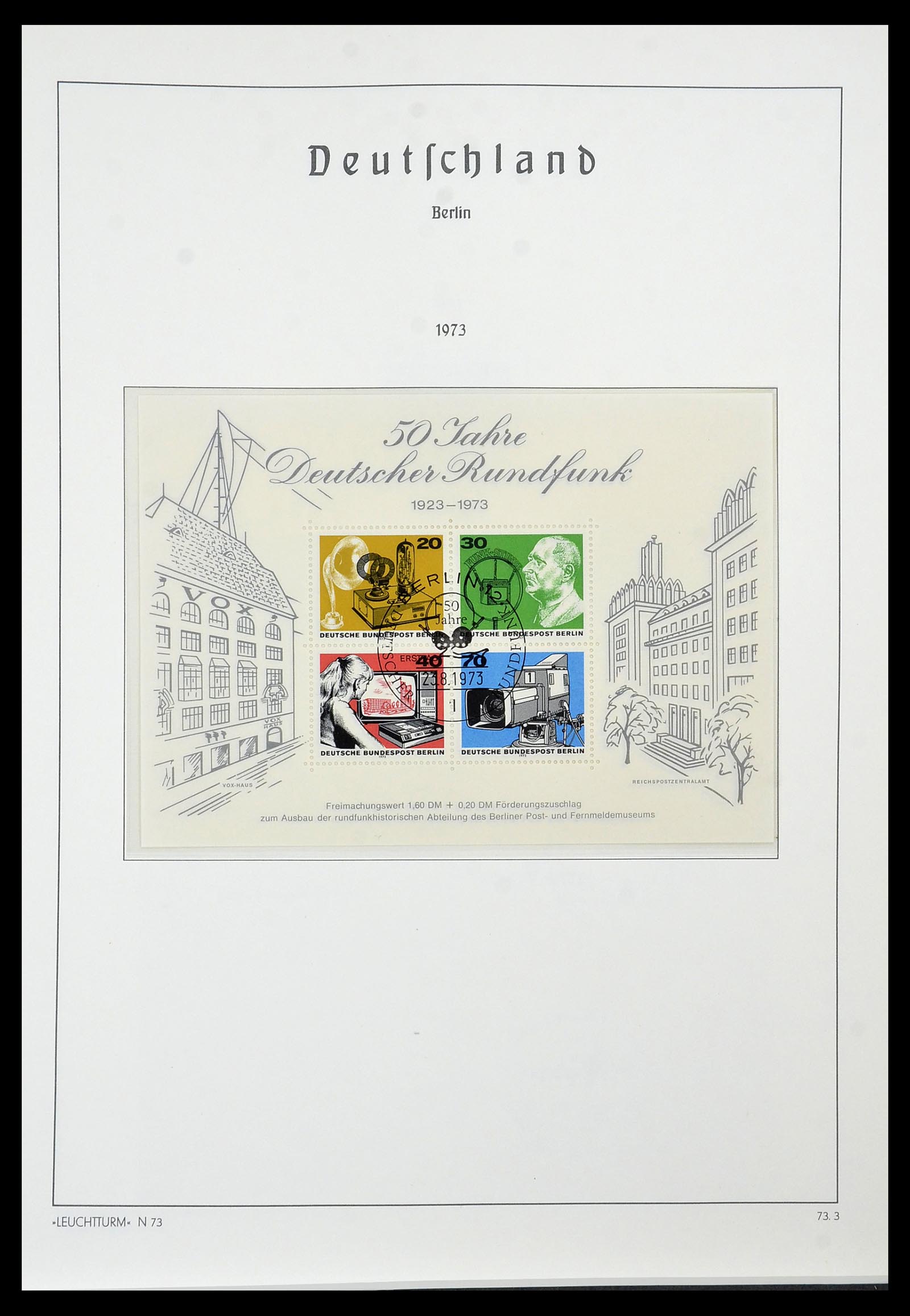 34569 044 - Postzegelverzameling 34569 Berlijn 1948-1990.