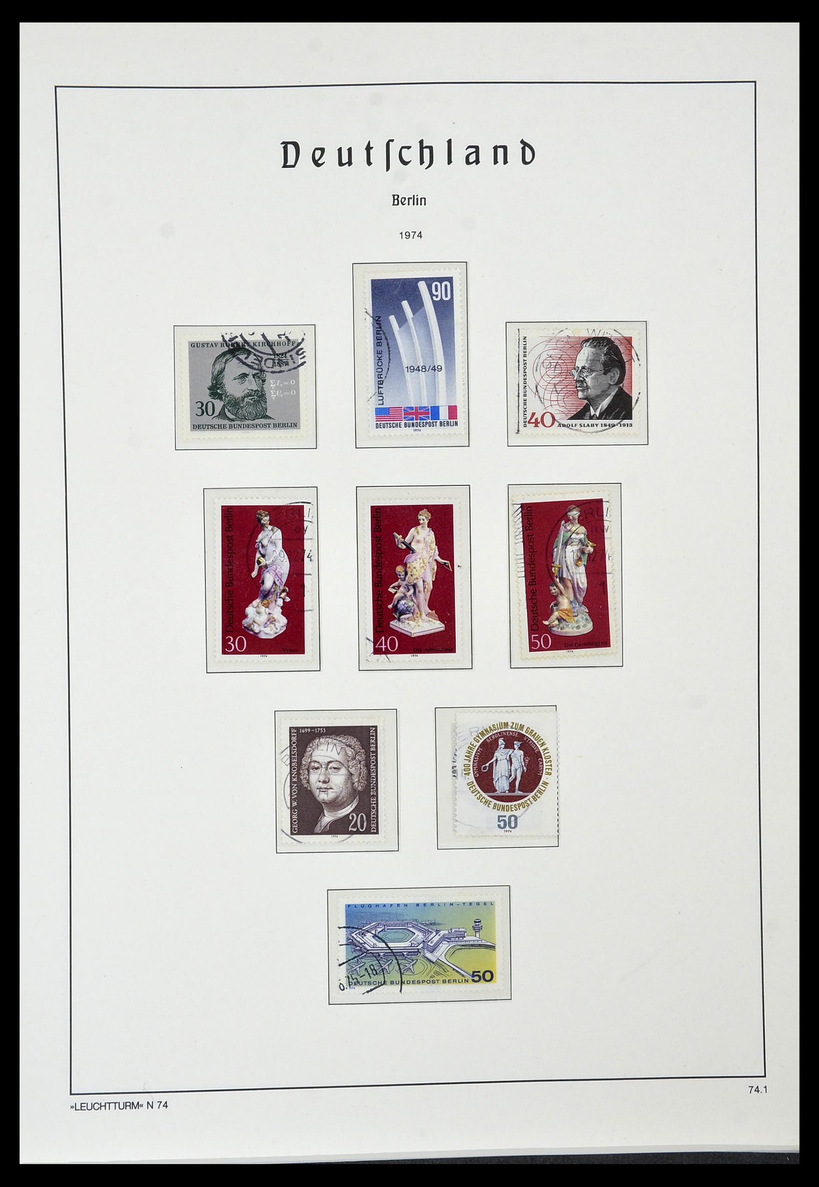 34569 048 - Postzegelverzameling 34569 Berlijn 1948-1990.