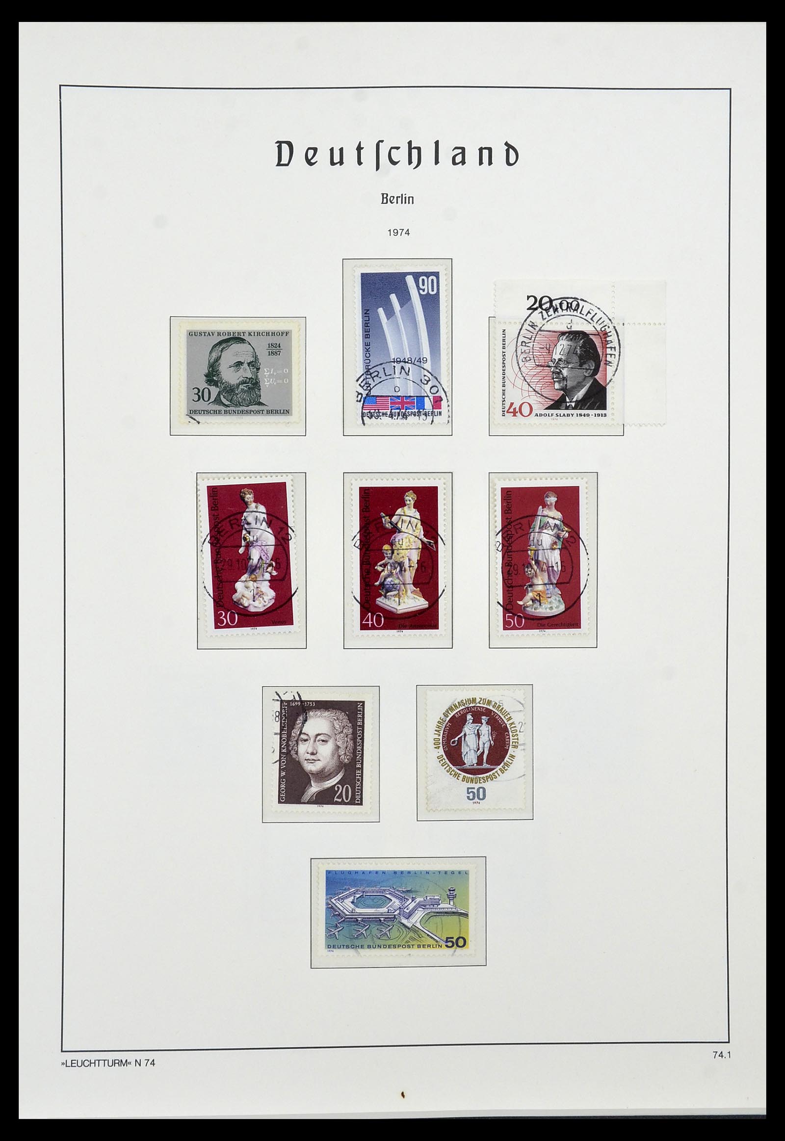 34569 049 - Postzegelverzameling 34569 Berlijn 1948-1990.