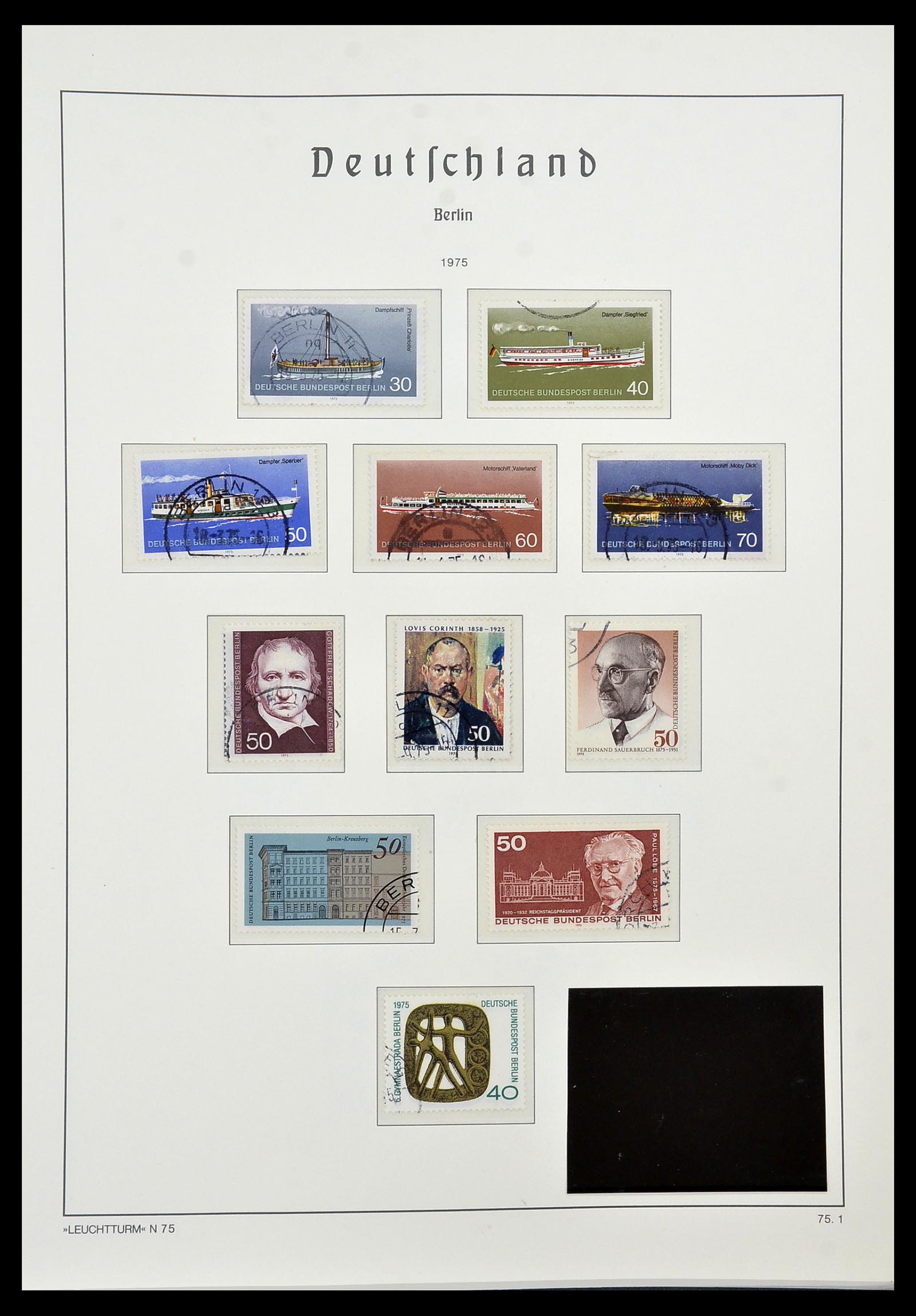 34569 054 - Postzegelverzameling 34569 Berlijn 1948-1990.