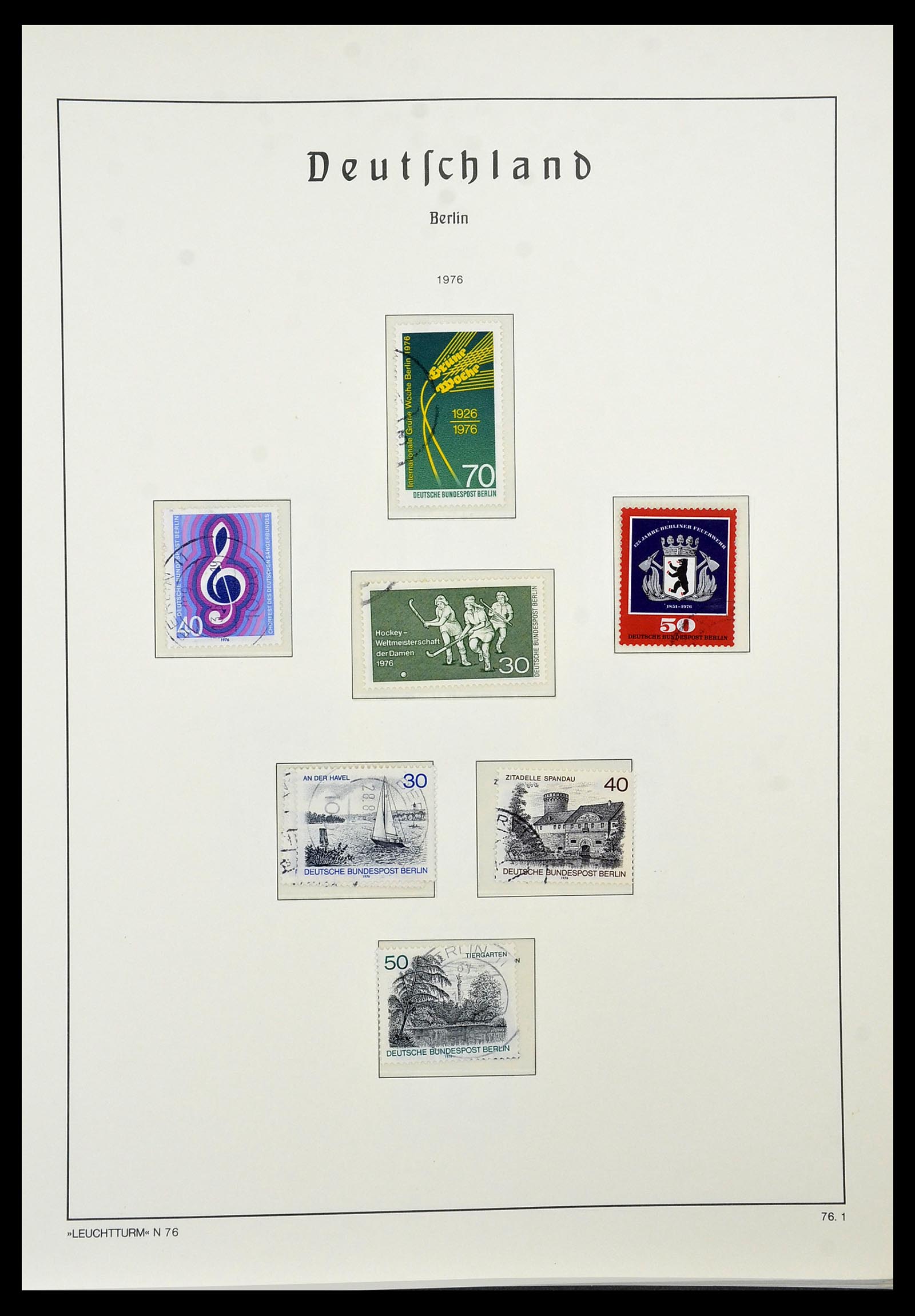 34569 057 - Postzegelverzameling 34569 Berlijn 1948-1990.