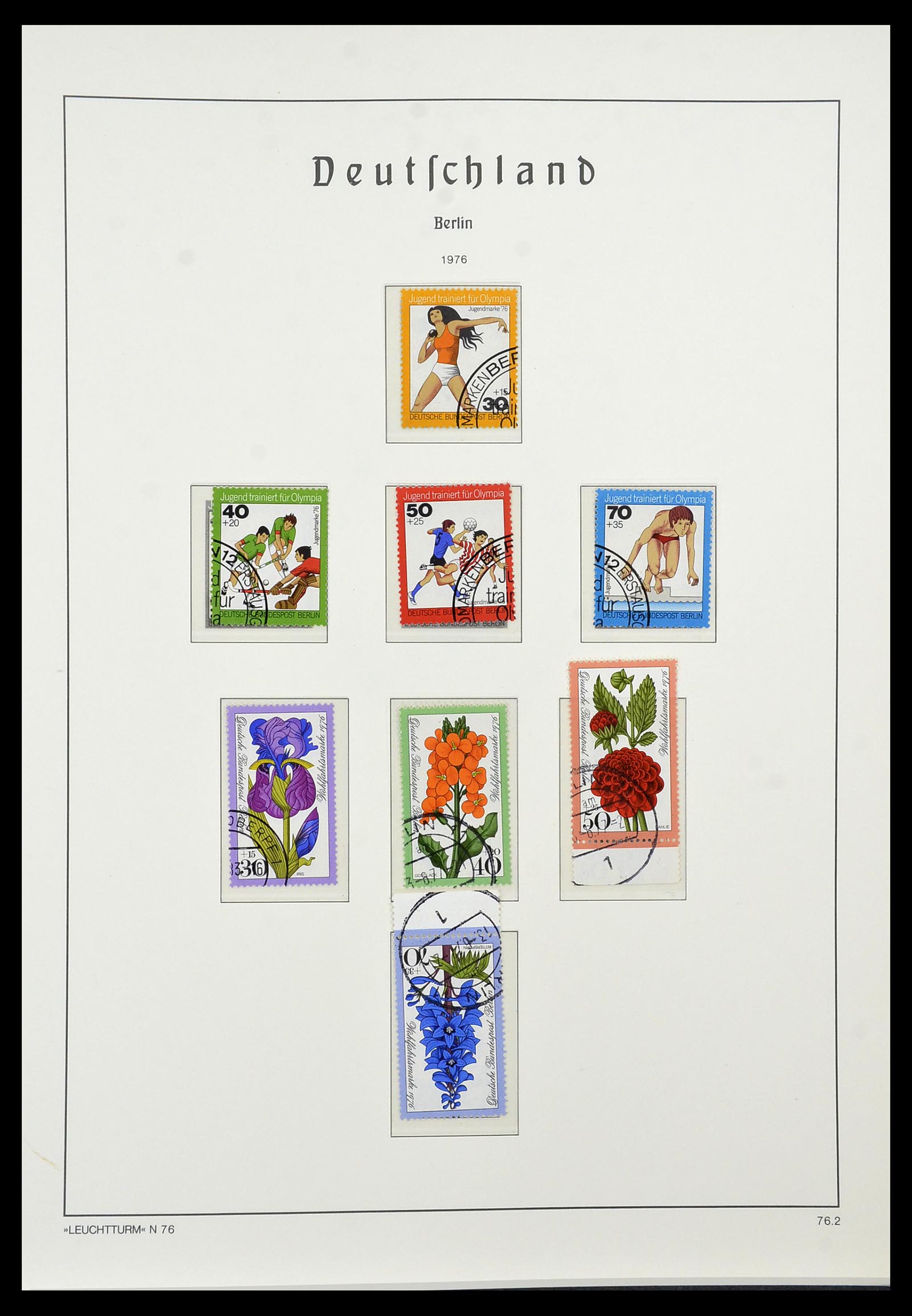 34569 058 - Postzegelverzameling 34569 Berlijn 1948-1990.