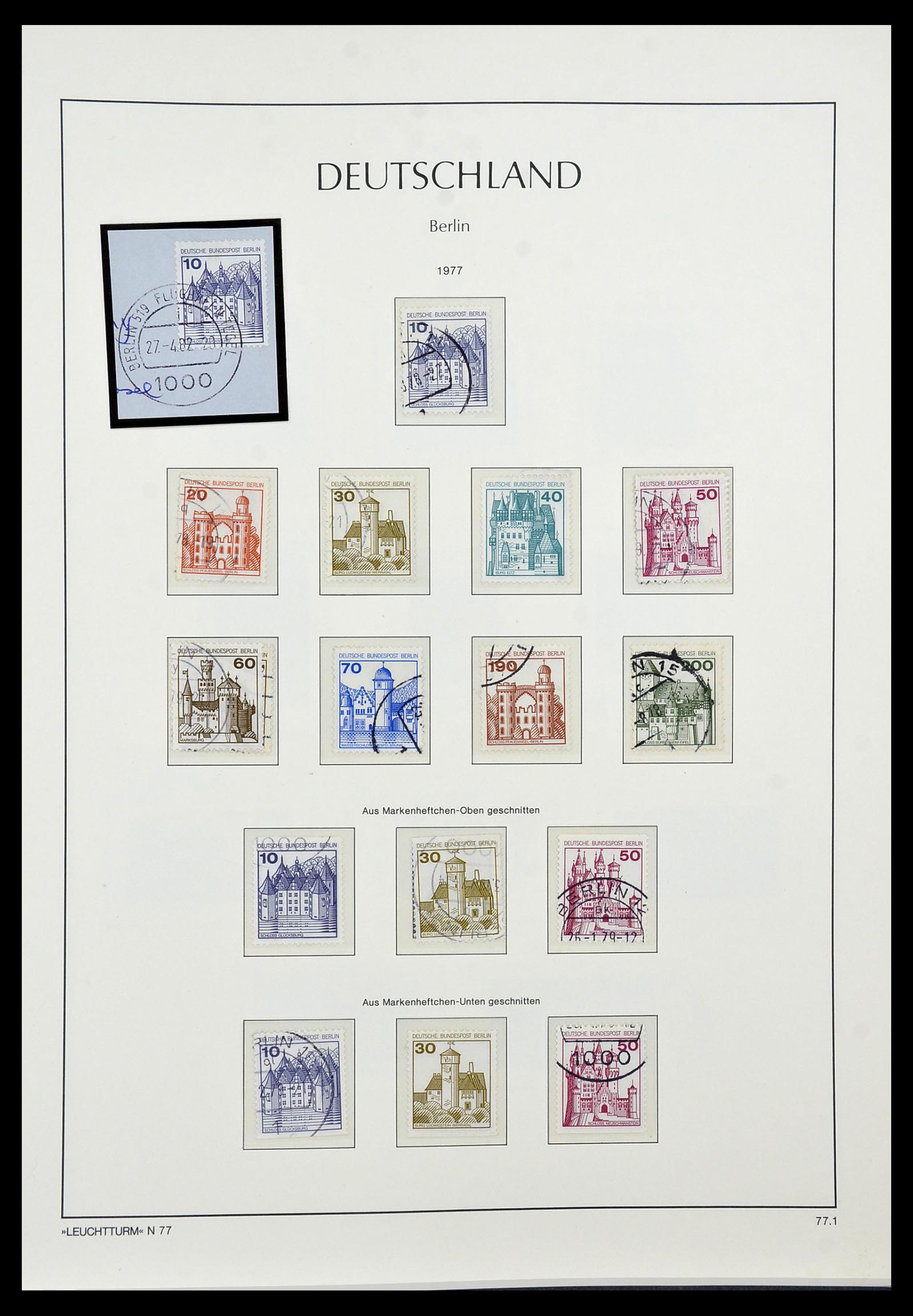 34569 060 - Postzegelverzameling 34569 Berlijn 1948-1990.