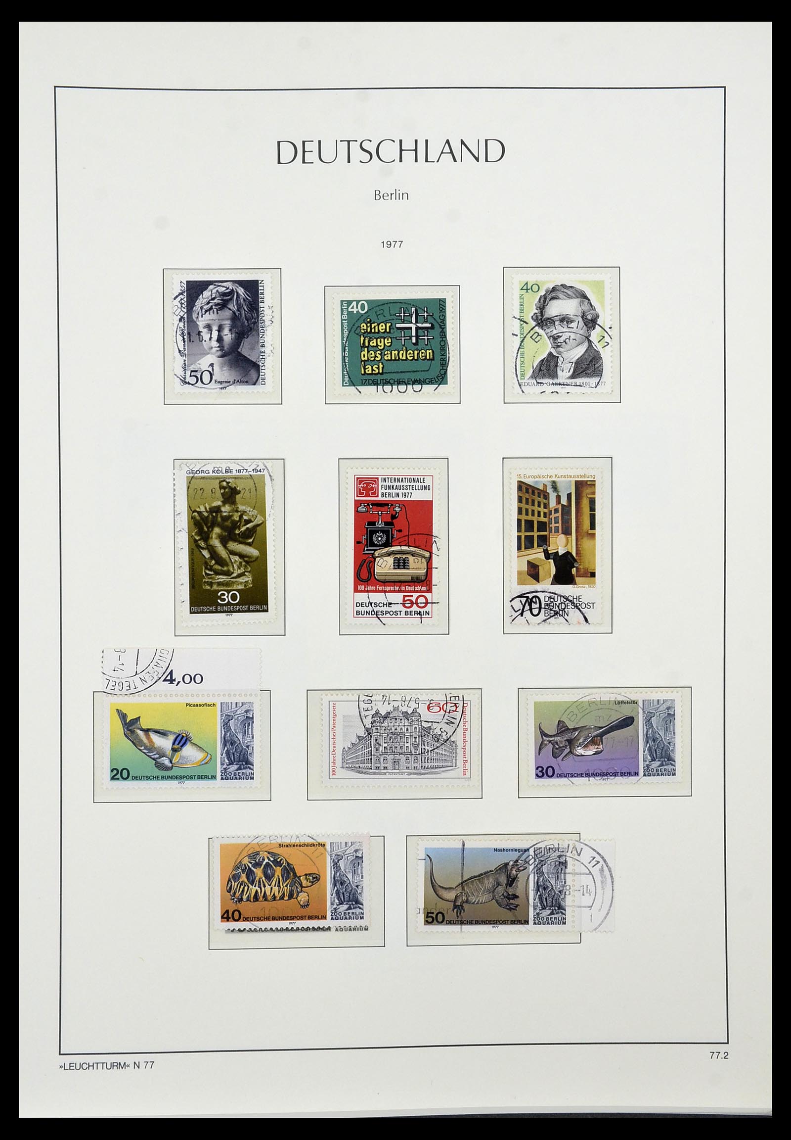 34569 061 - Postzegelverzameling 34569 Berlijn 1948-1990.