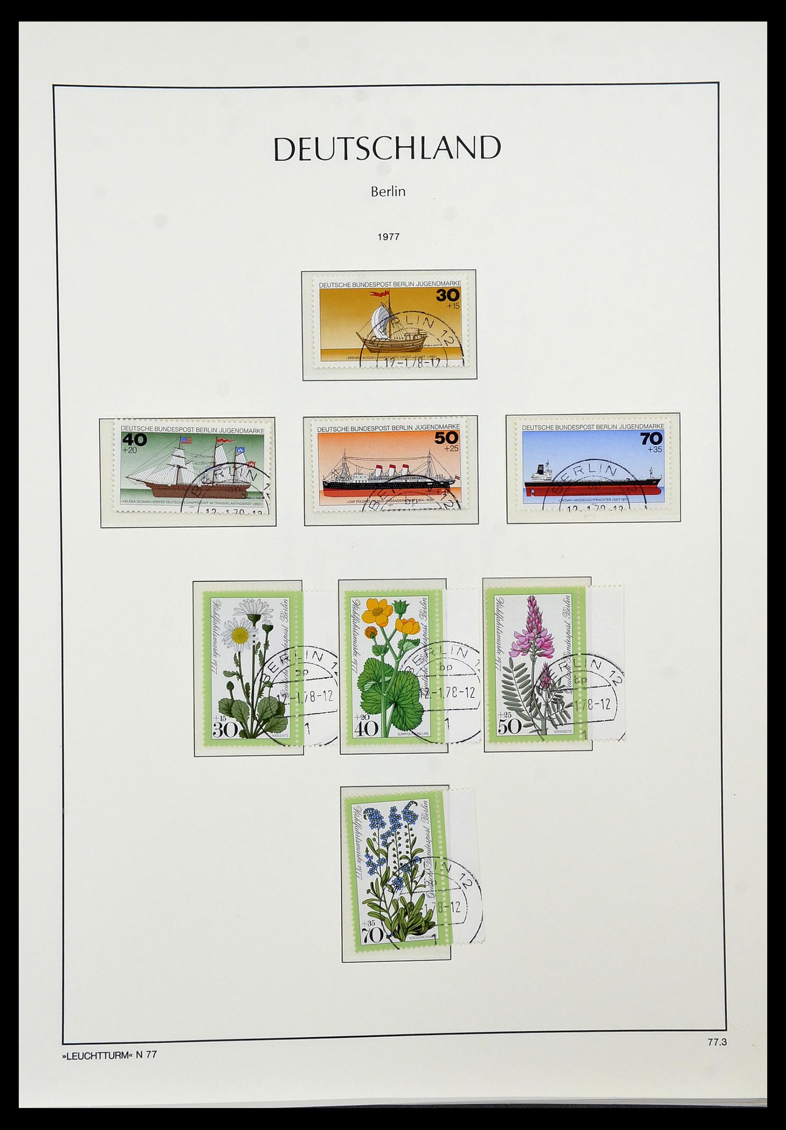 34569 062 - Postzegelverzameling 34569 Berlijn 1948-1990.