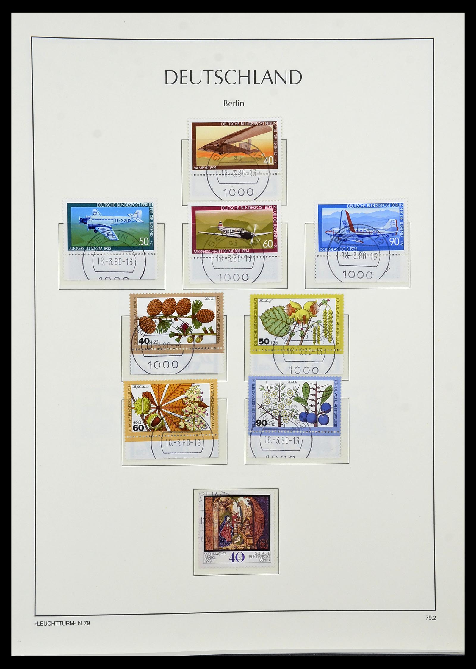 34569 068 - Postzegelverzameling 34569 Berlijn 1948-1990.