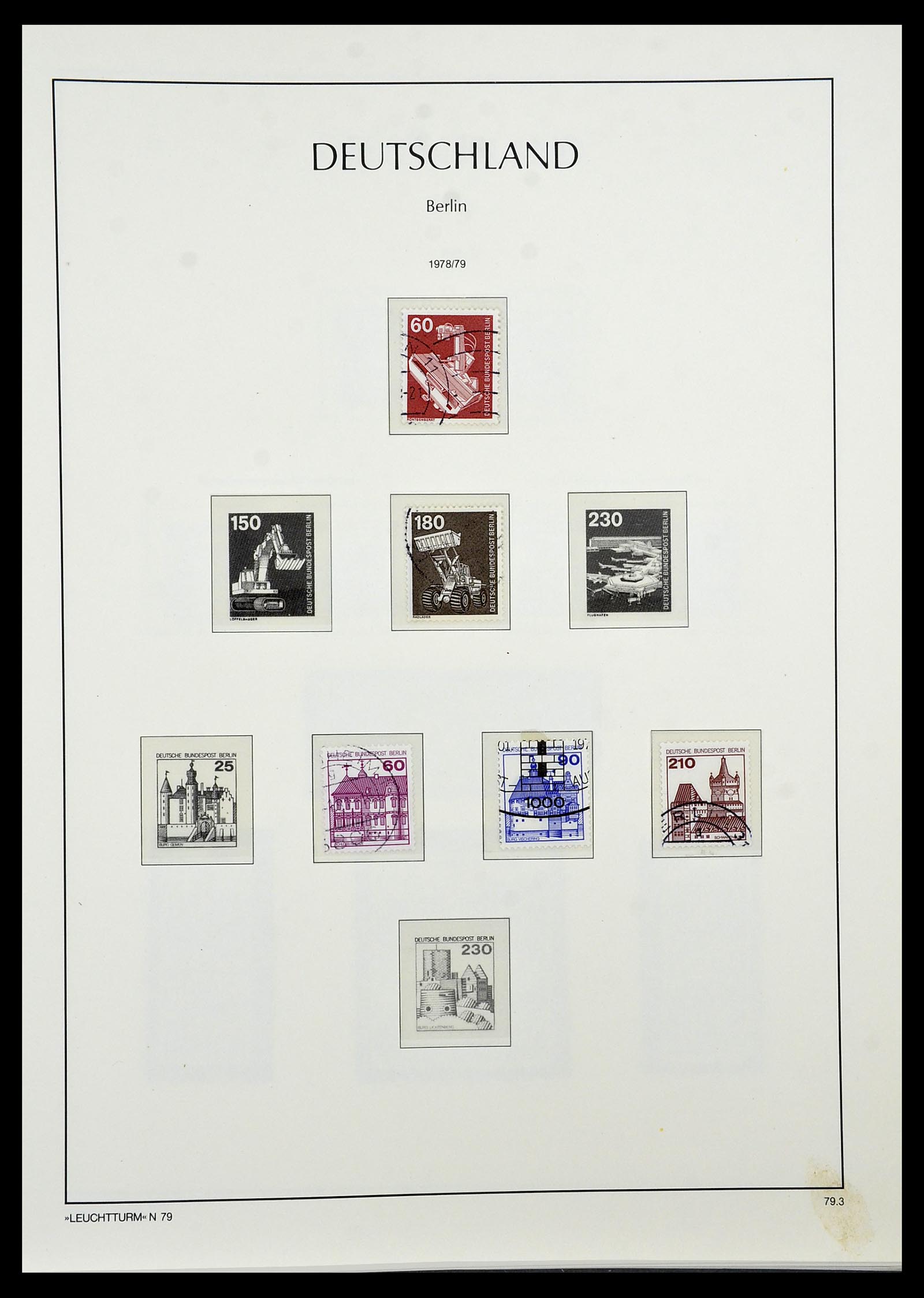 34569 069 - Postzegelverzameling 34569 Berlijn 1948-1990.