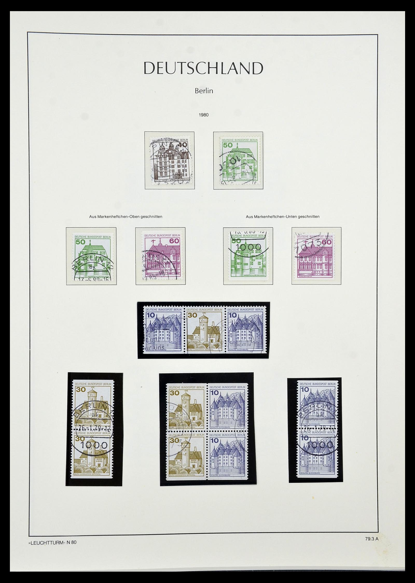 34569 070 - Postzegelverzameling 34569 Berlijn 1948-1990.