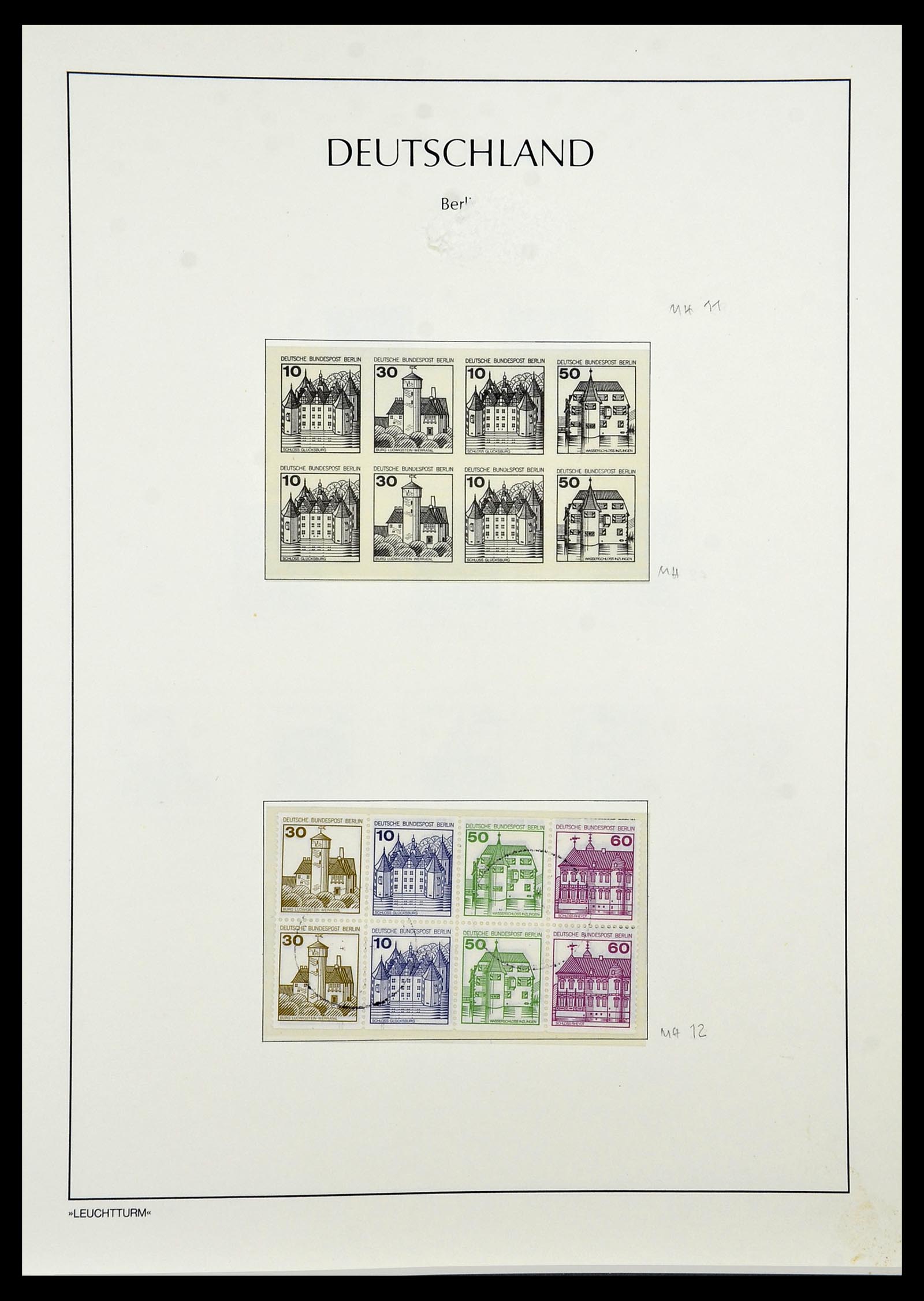 34569 071 - Postzegelverzameling 34569 Berlijn 1948-1990.