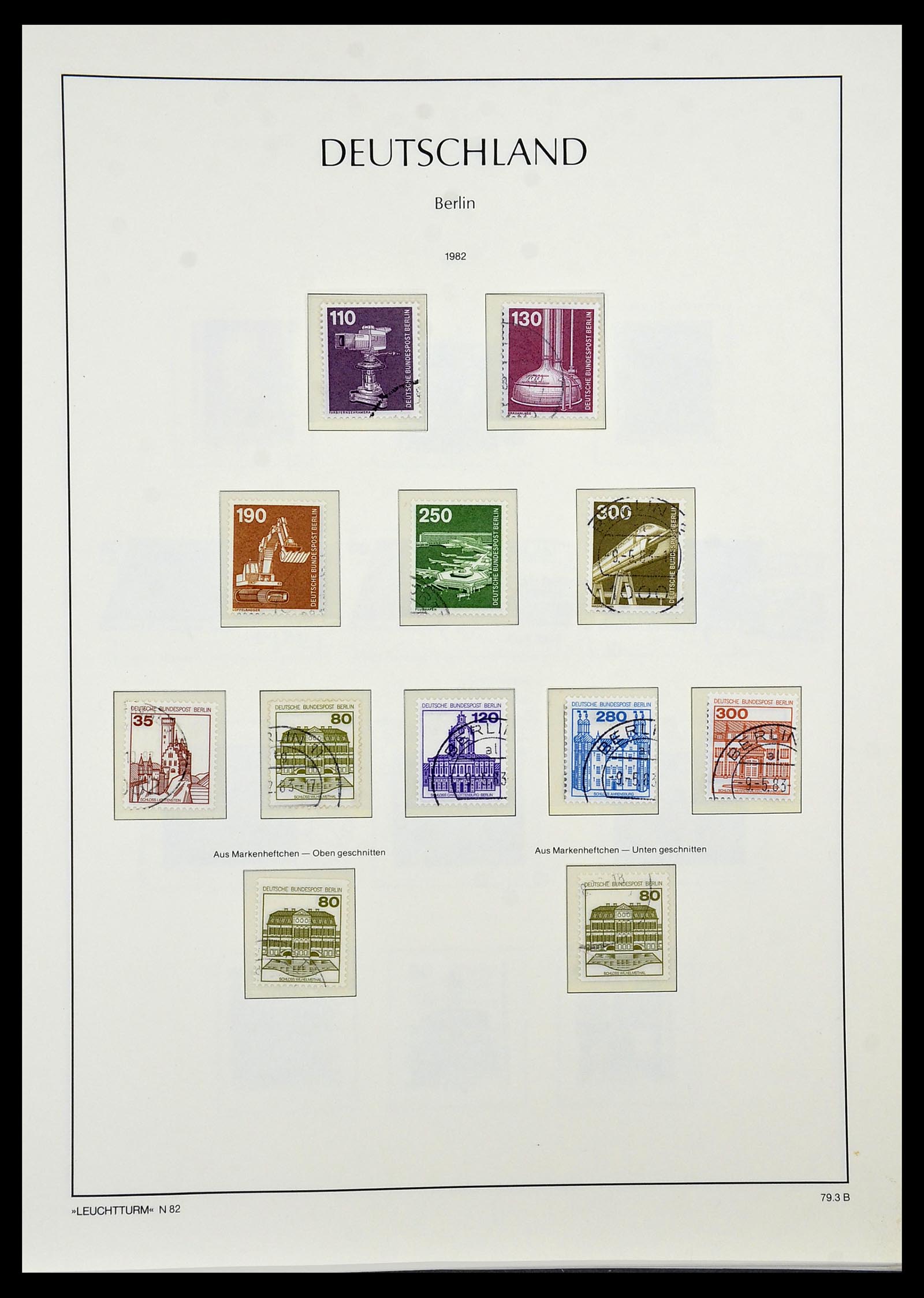 34569 072 - Postzegelverzameling 34569 Berlijn 1948-1990.