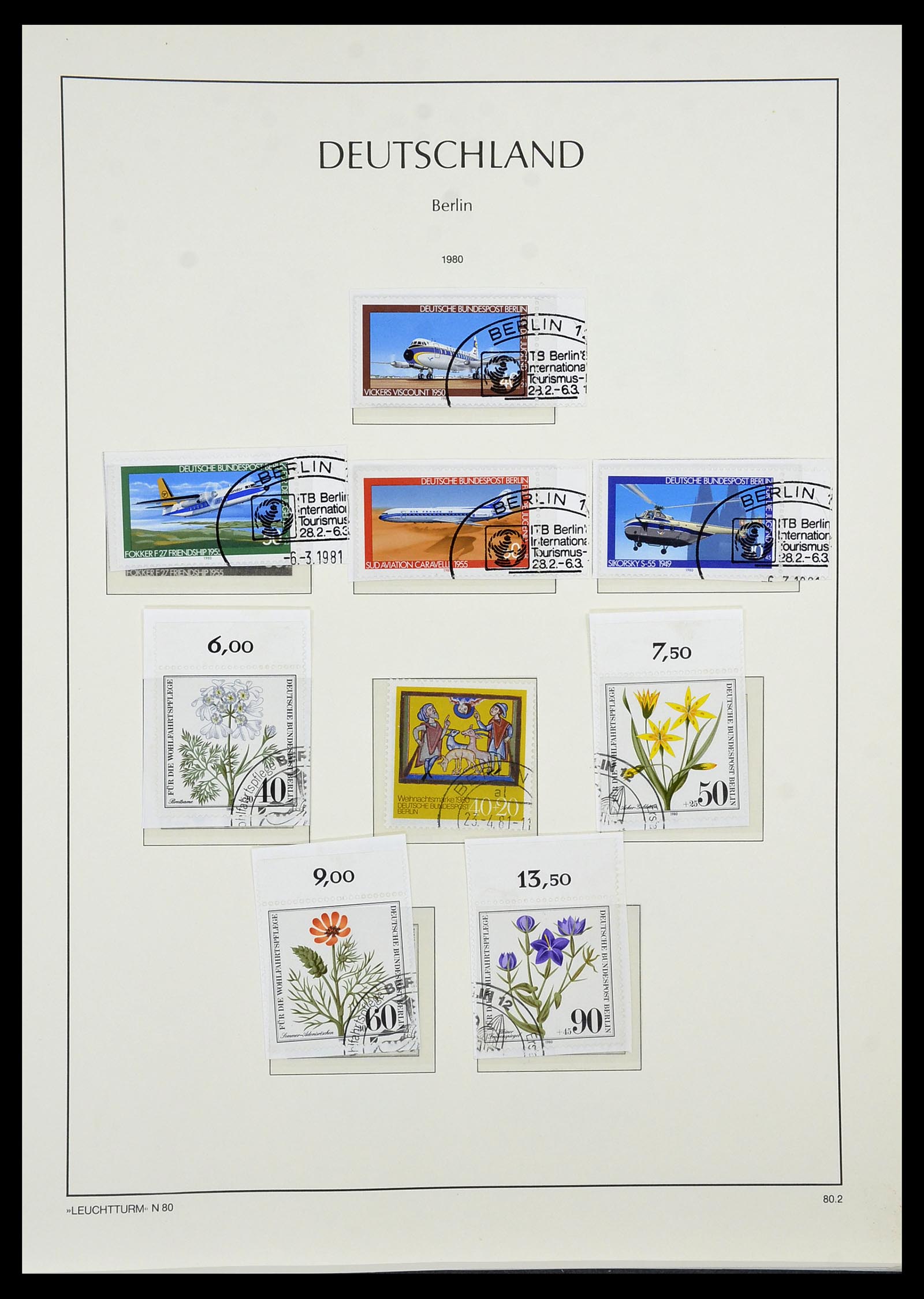 34569 074 - Postzegelverzameling 34569 Berlijn 1948-1990.