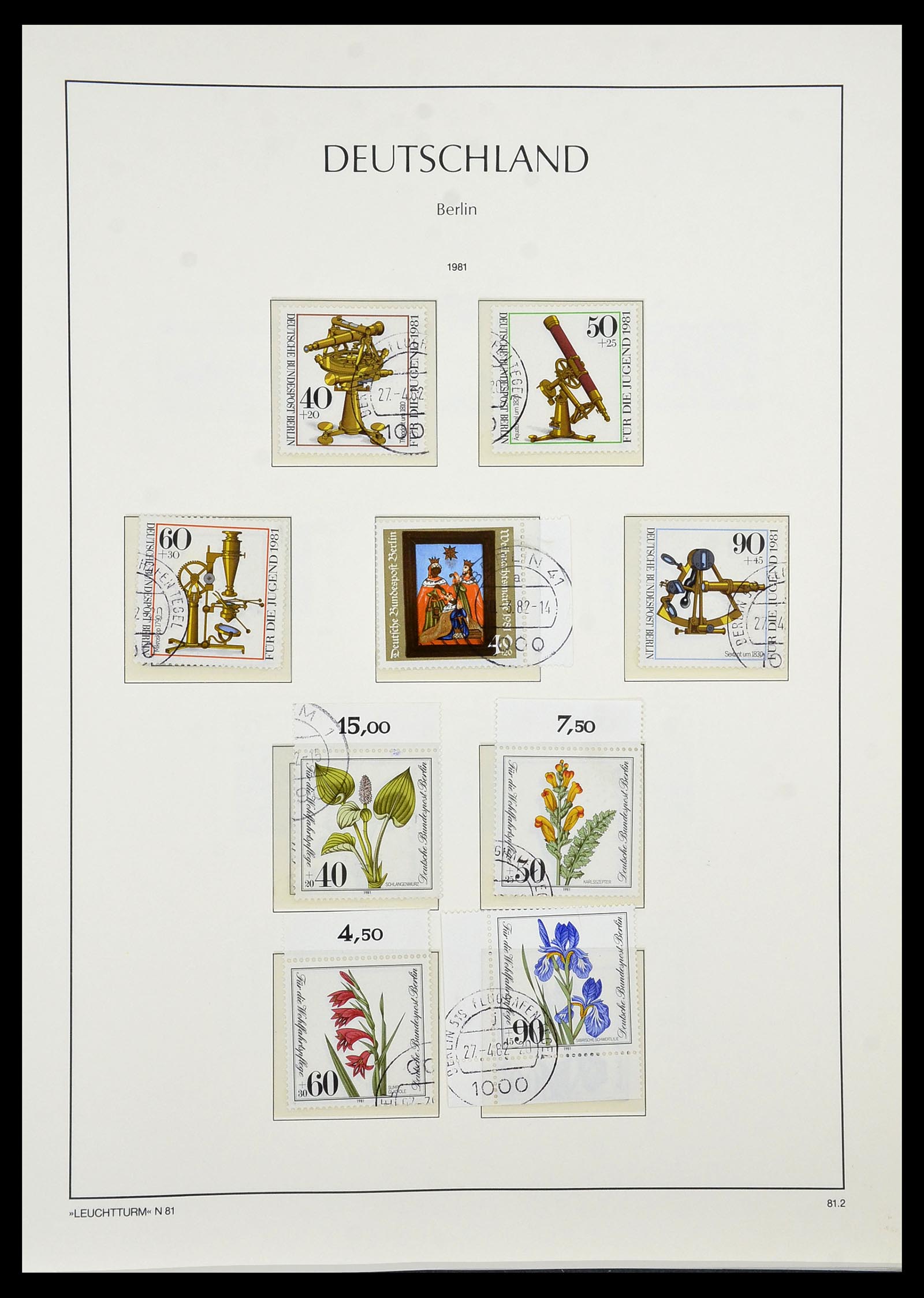 34569 076 - Postzegelverzameling 34569 Berlijn 1948-1990.