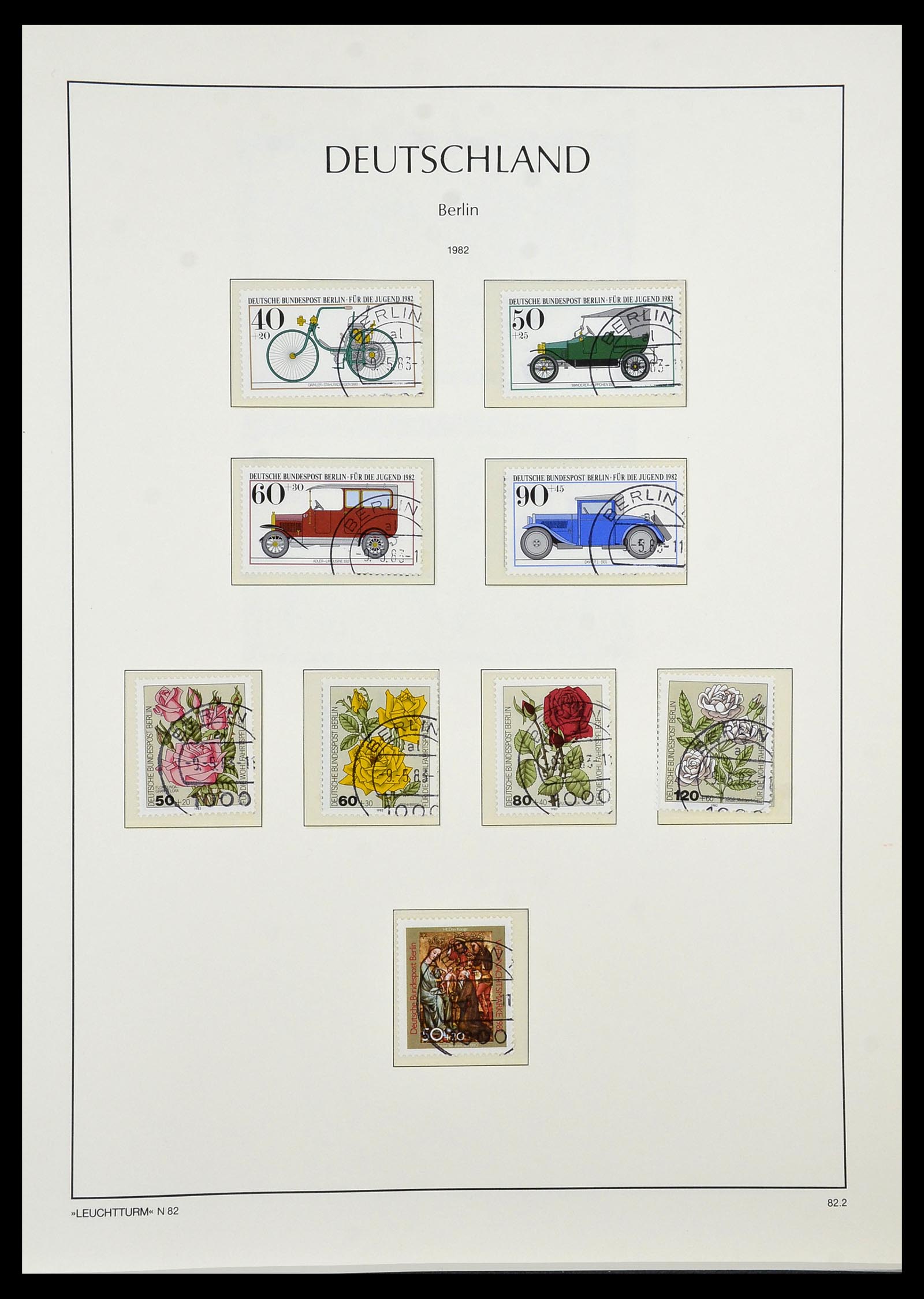 34569 078 - Postzegelverzameling 34569 Berlijn 1948-1990.