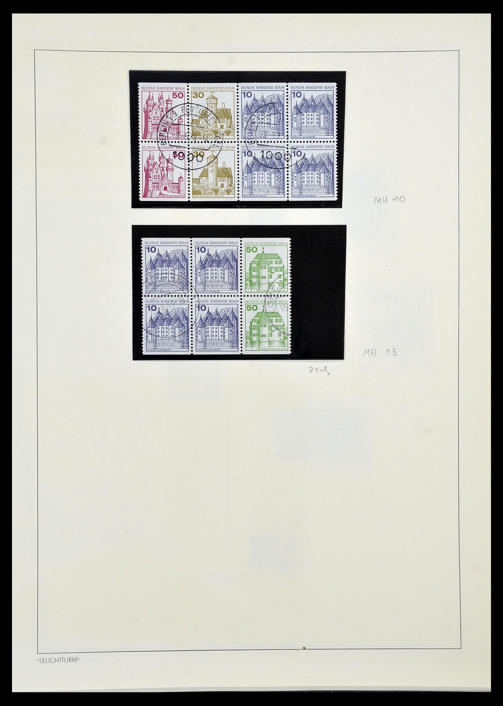 34569 079 - Postzegelverzameling 34569 Berlijn 1948-1990.