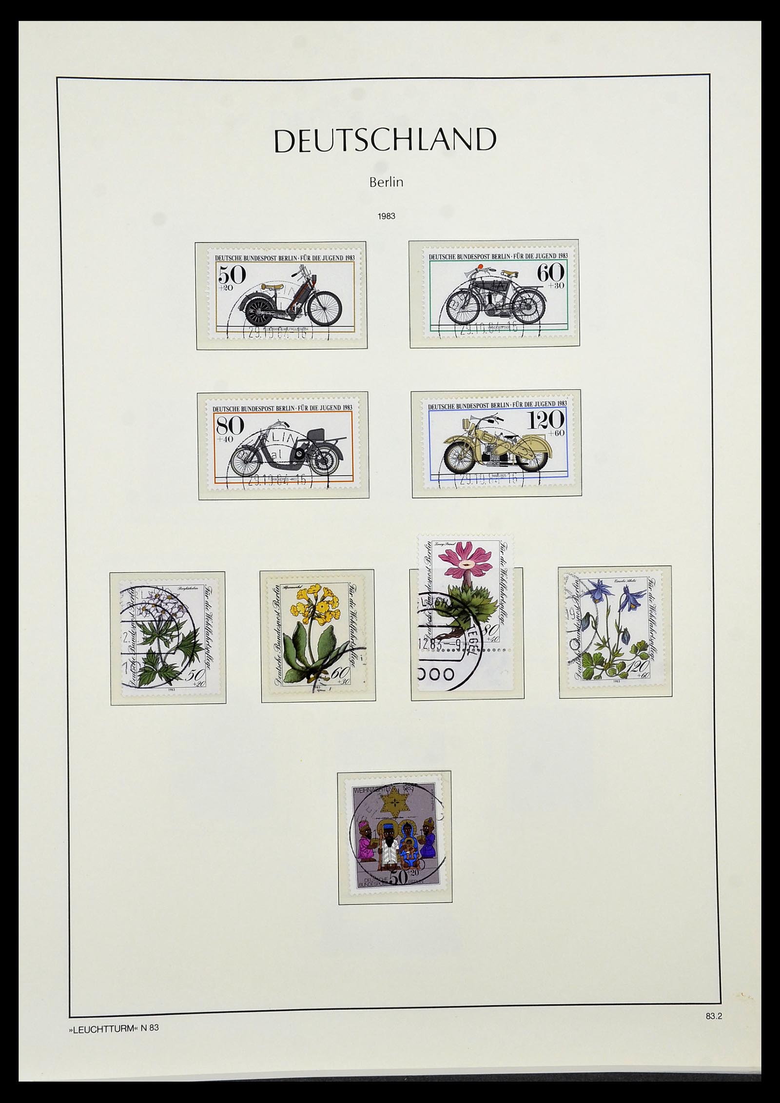 34569 082 - Postzegelverzameling 34569 Berlijn 1948-1990.