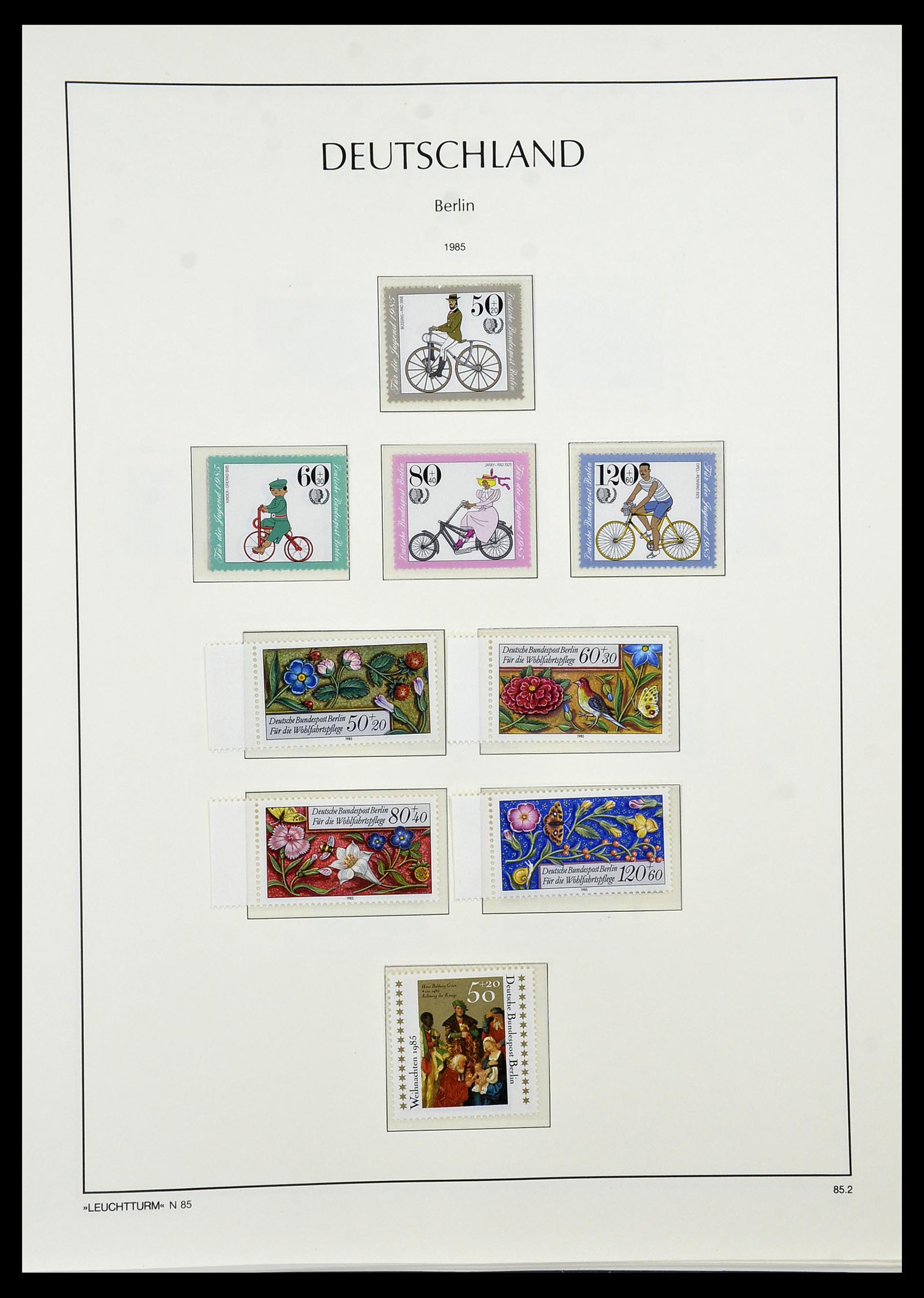 34569 088 - Postzegelverzameling 34569 Berlijn 1948-1990.