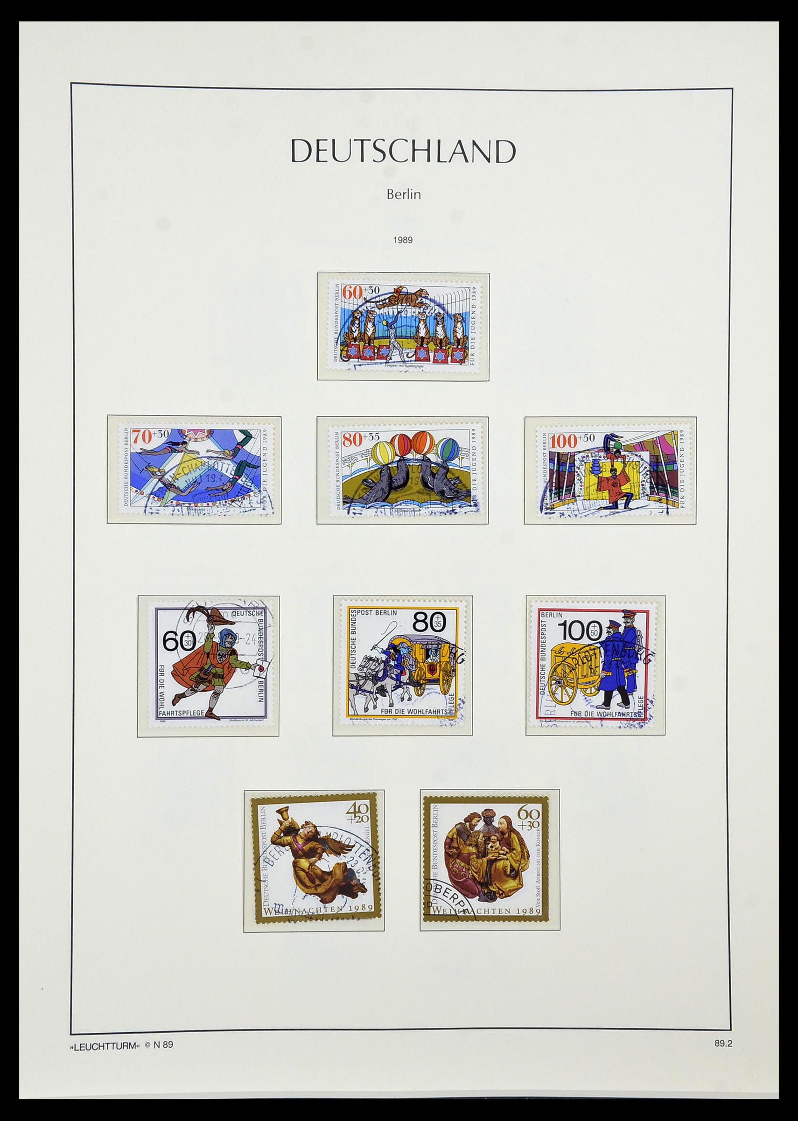 34569 097 - Postzegelverzameling 34569 Berlijn 1948-1990.