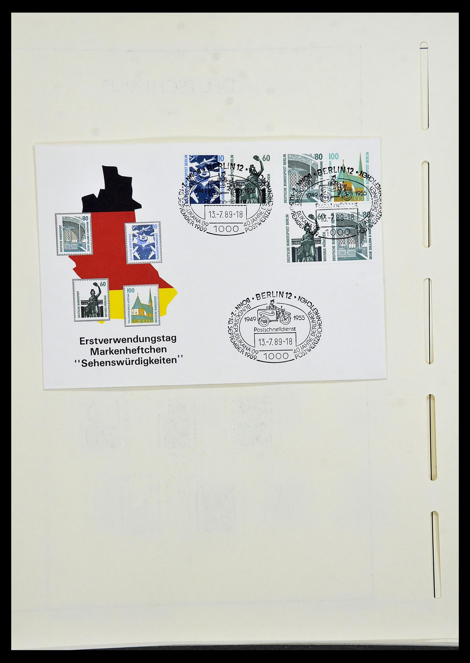 34569 101 - Postzegelverzameling 34569 Berlijn 1948-1990.