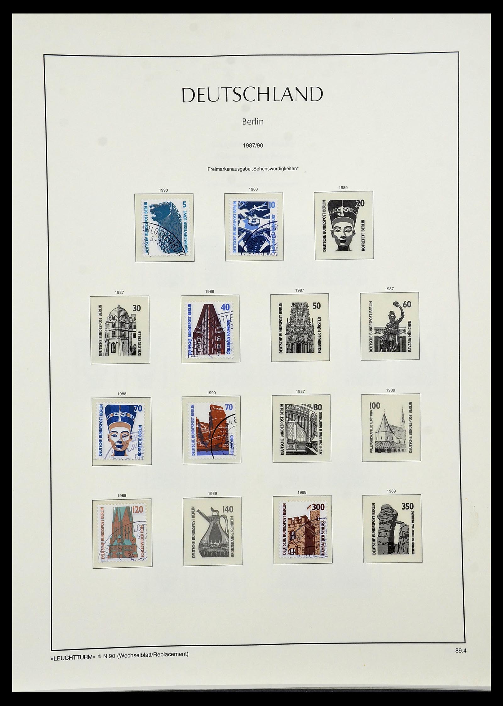 34569 102 - Postzegelverzameling 34569 Berlijn 1948-1990.