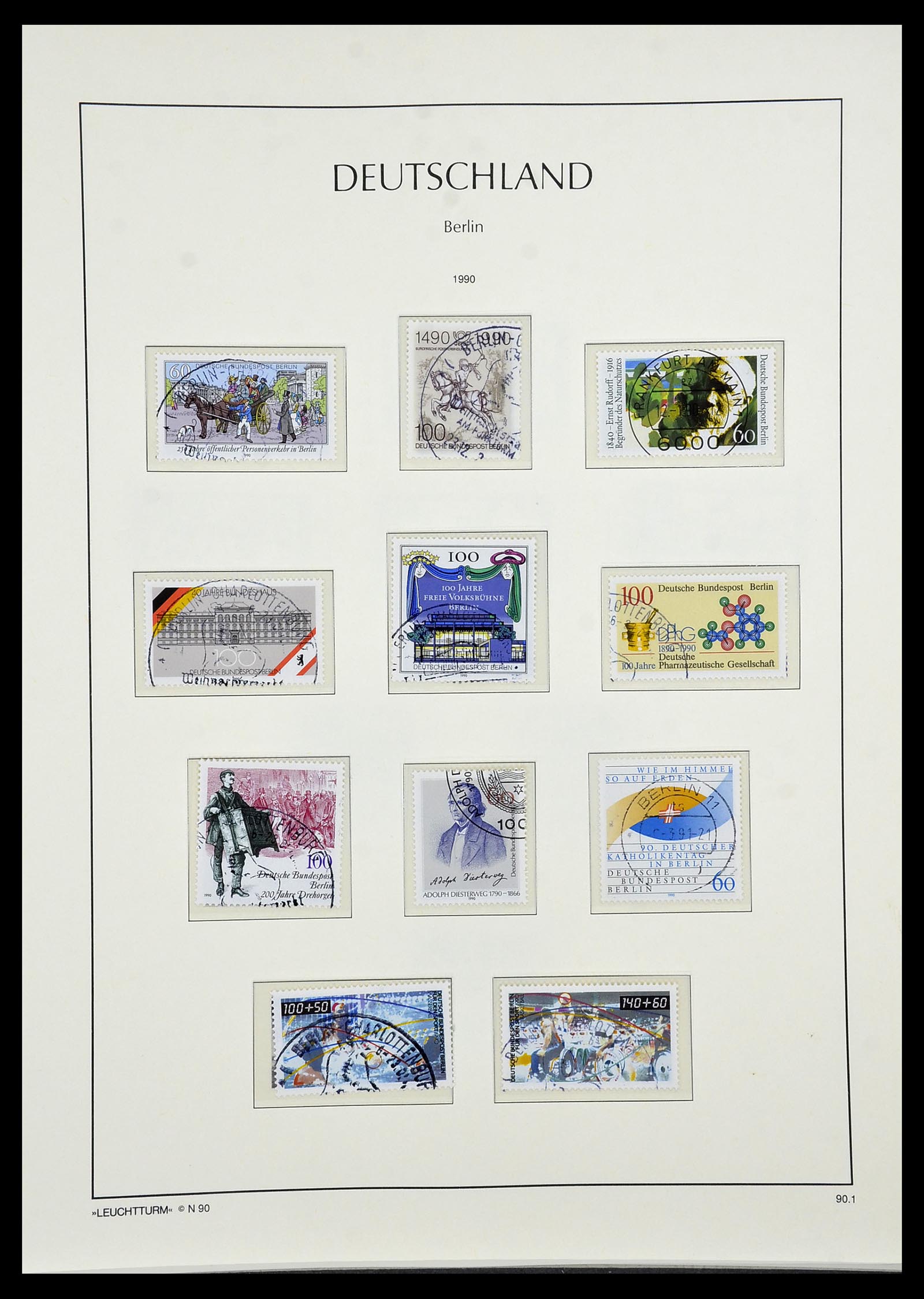 34569 103 - Postzegelverzameling 34569 Berlijn 1948-1990.