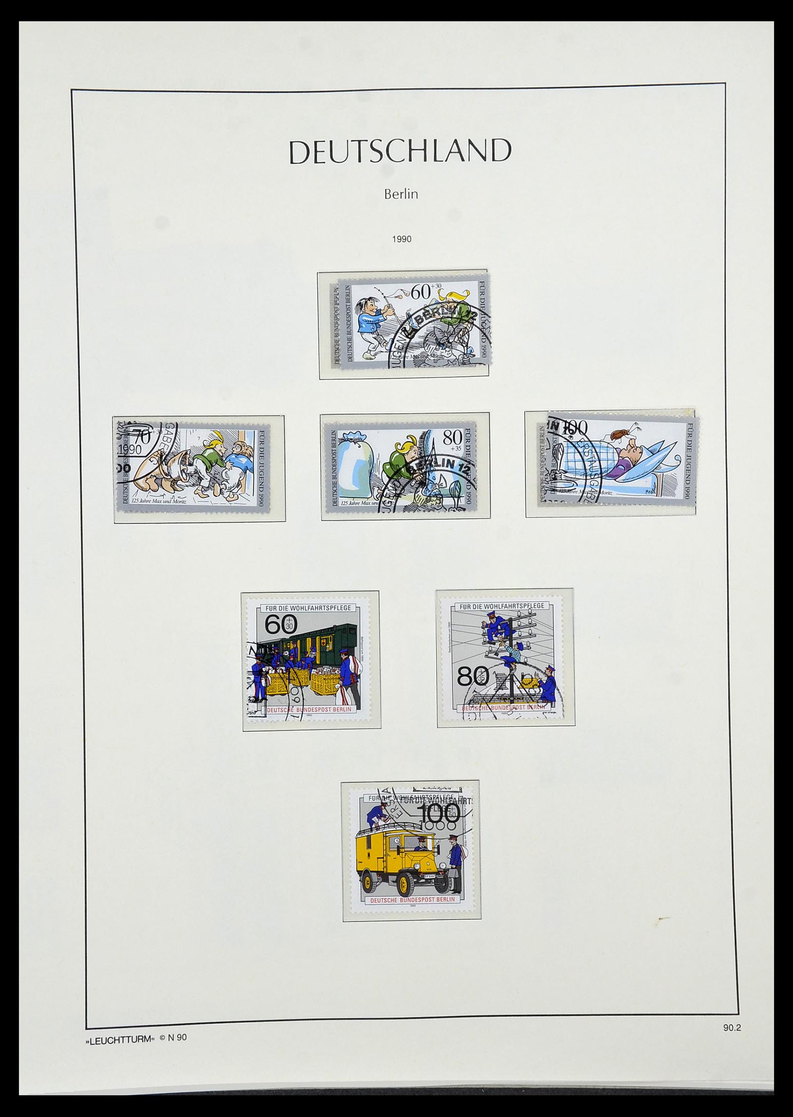 34569 104 - Postzegelverzameling 34569 Berlijn 1948-1990.