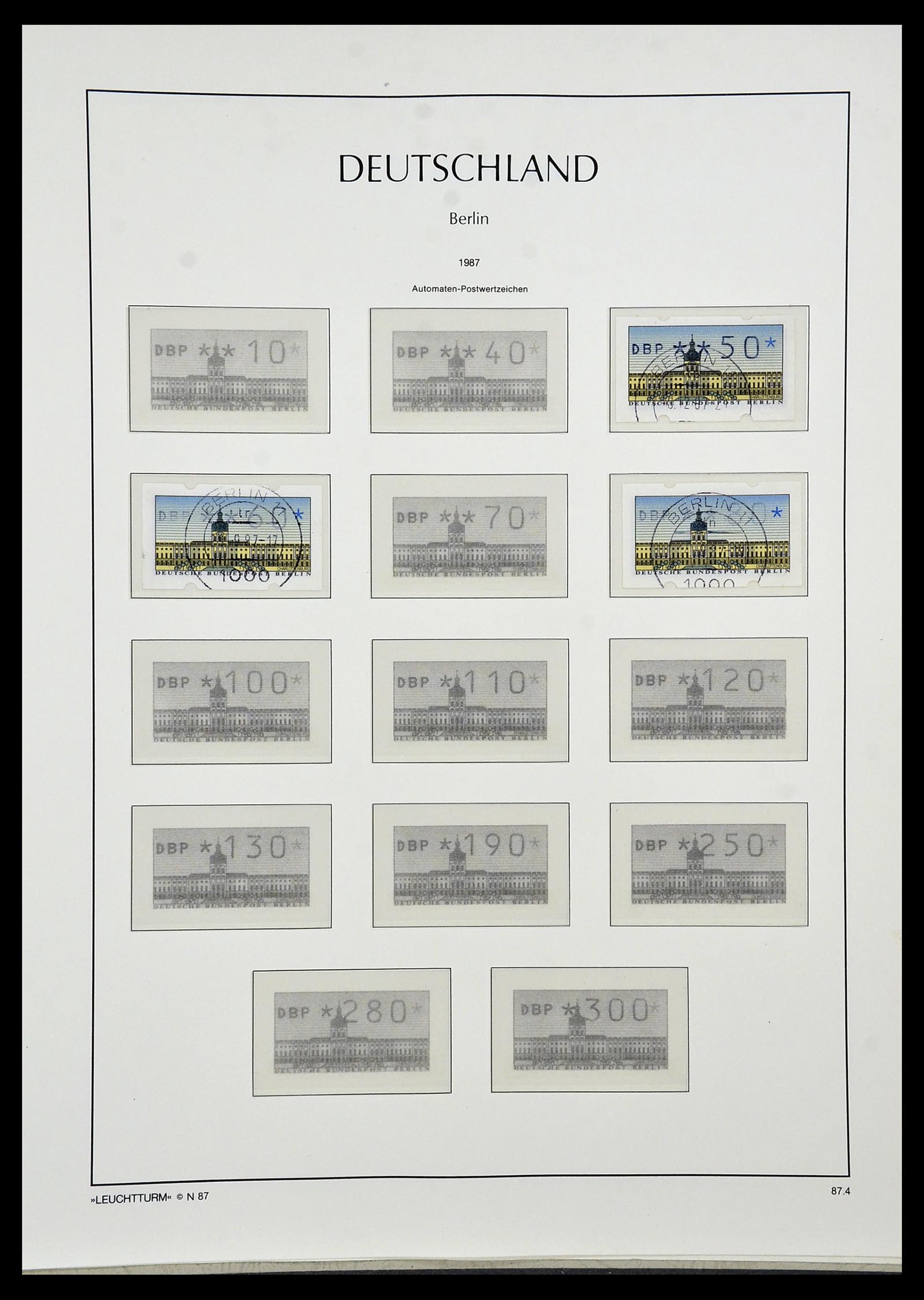 34569 106 - Postzegelverzameling 34569 Berlijn 1948-1990.
