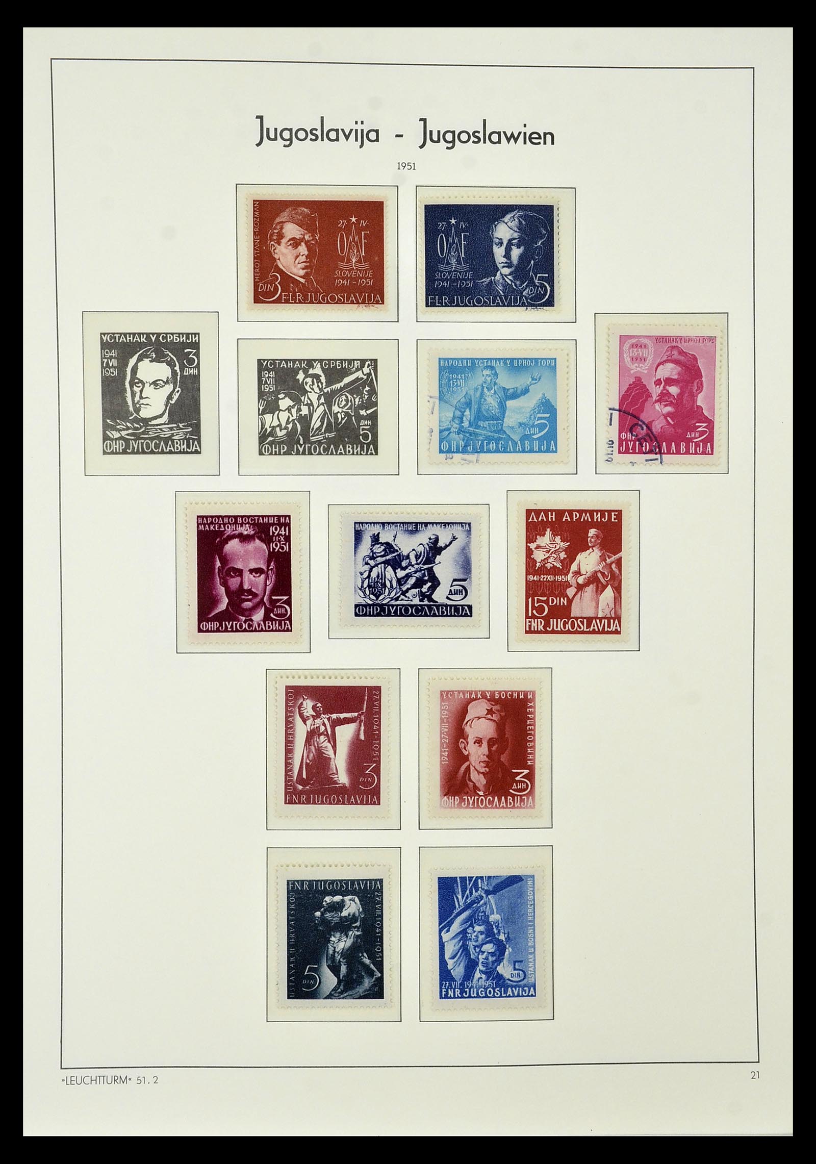 34570 022 - Postzegelverzameling 34570 Balkan 1944-2016!