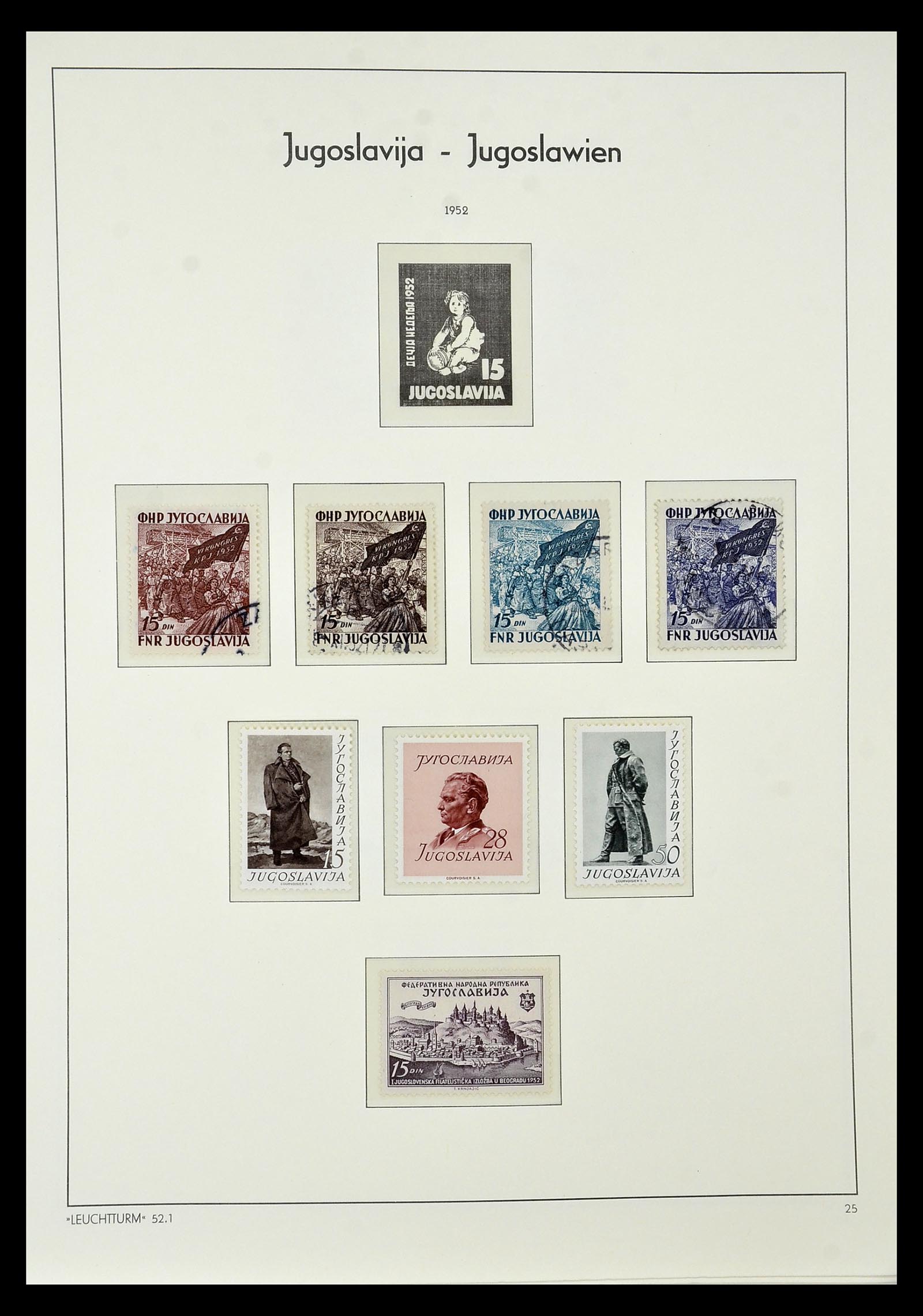 34570 025 - Postzegelverzameling 34570 Balkan 1944-2016!