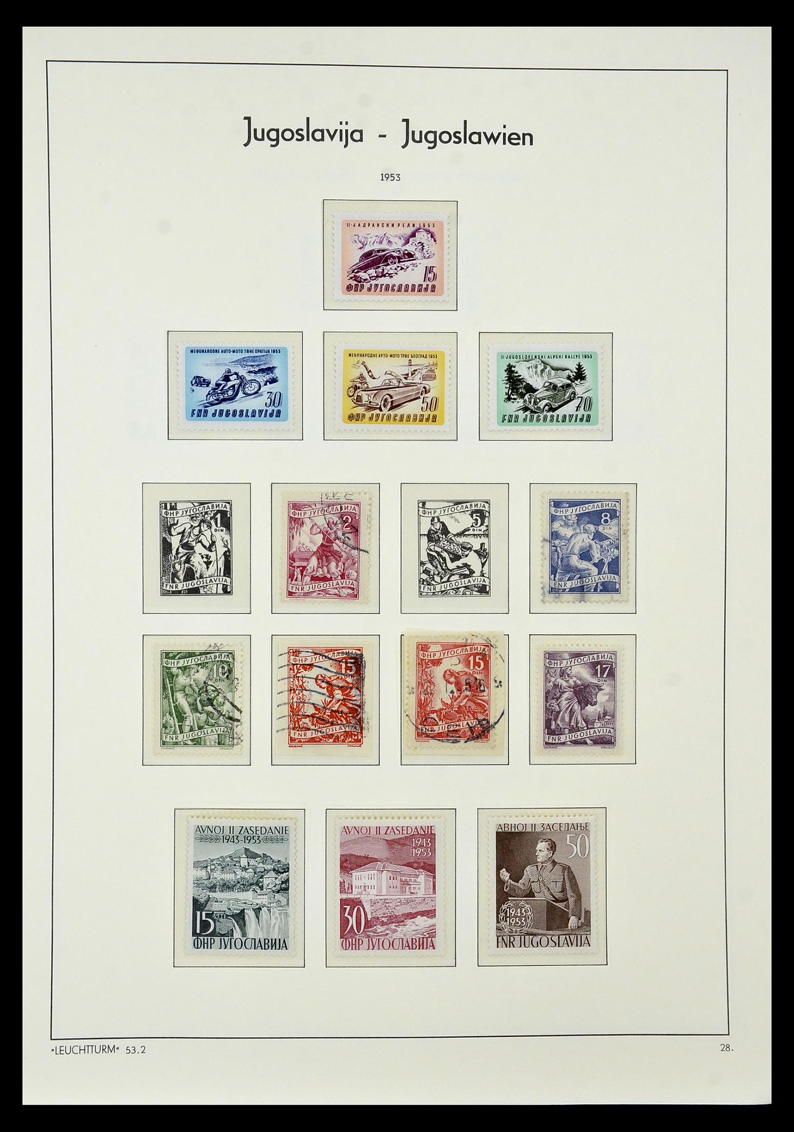 34570 028 - Postzegelverzameling 34570 Balkan 1944-2016!