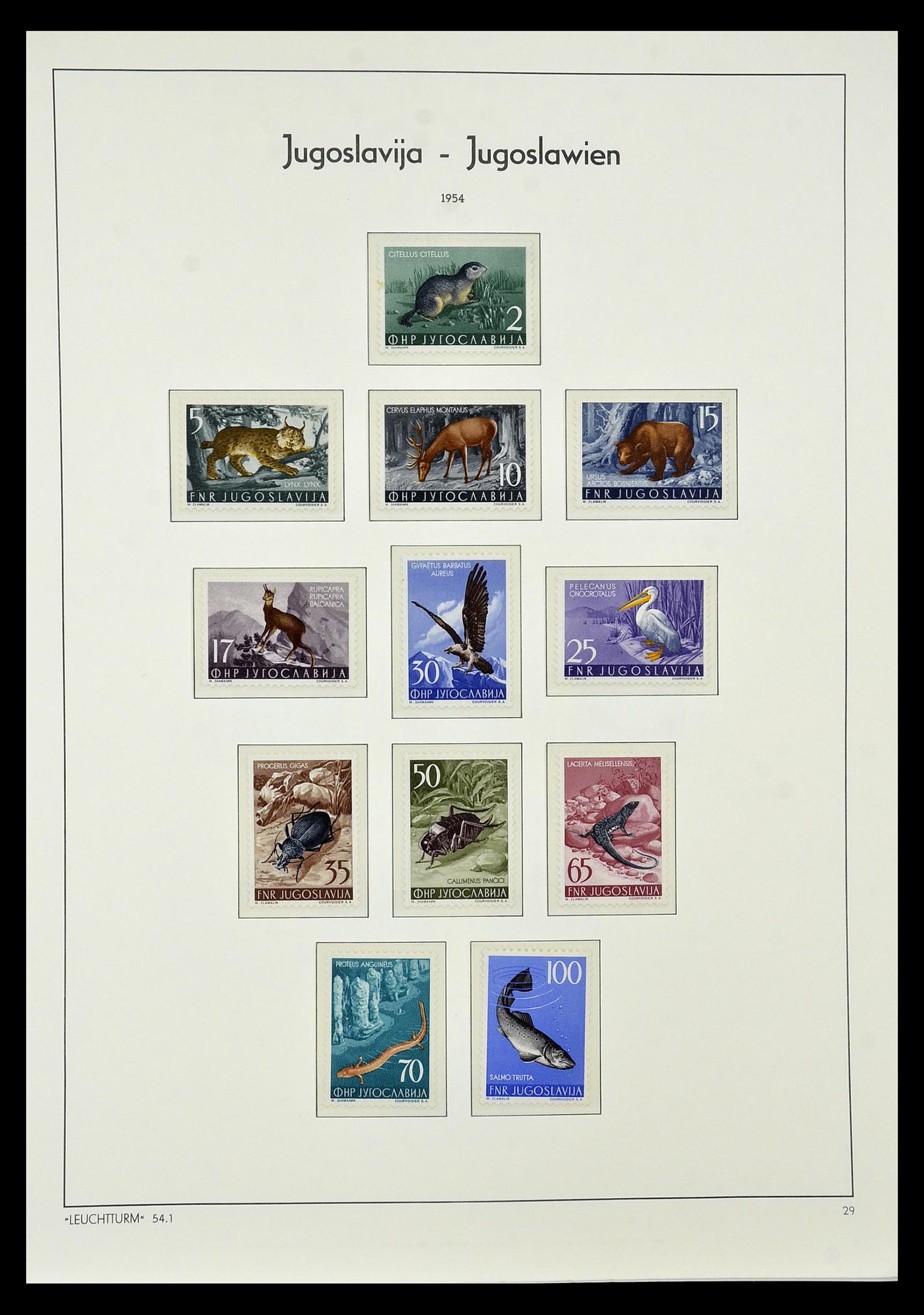 34570 030 - Postzegelverzameling 34570 Balkan 1944-2016!
