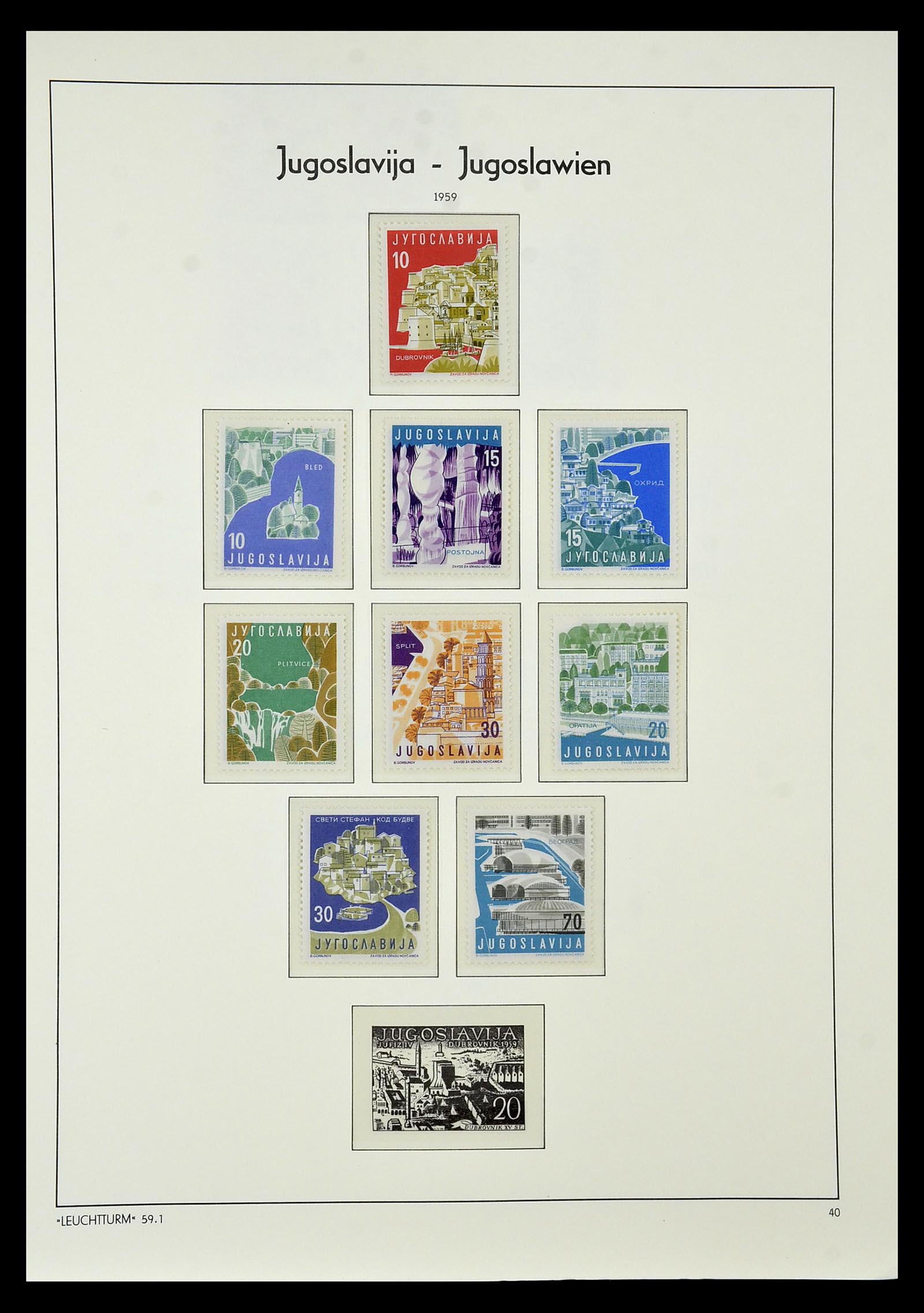 34570 041 - Postzegelverzameling 34570 Balkan 1944-2016!