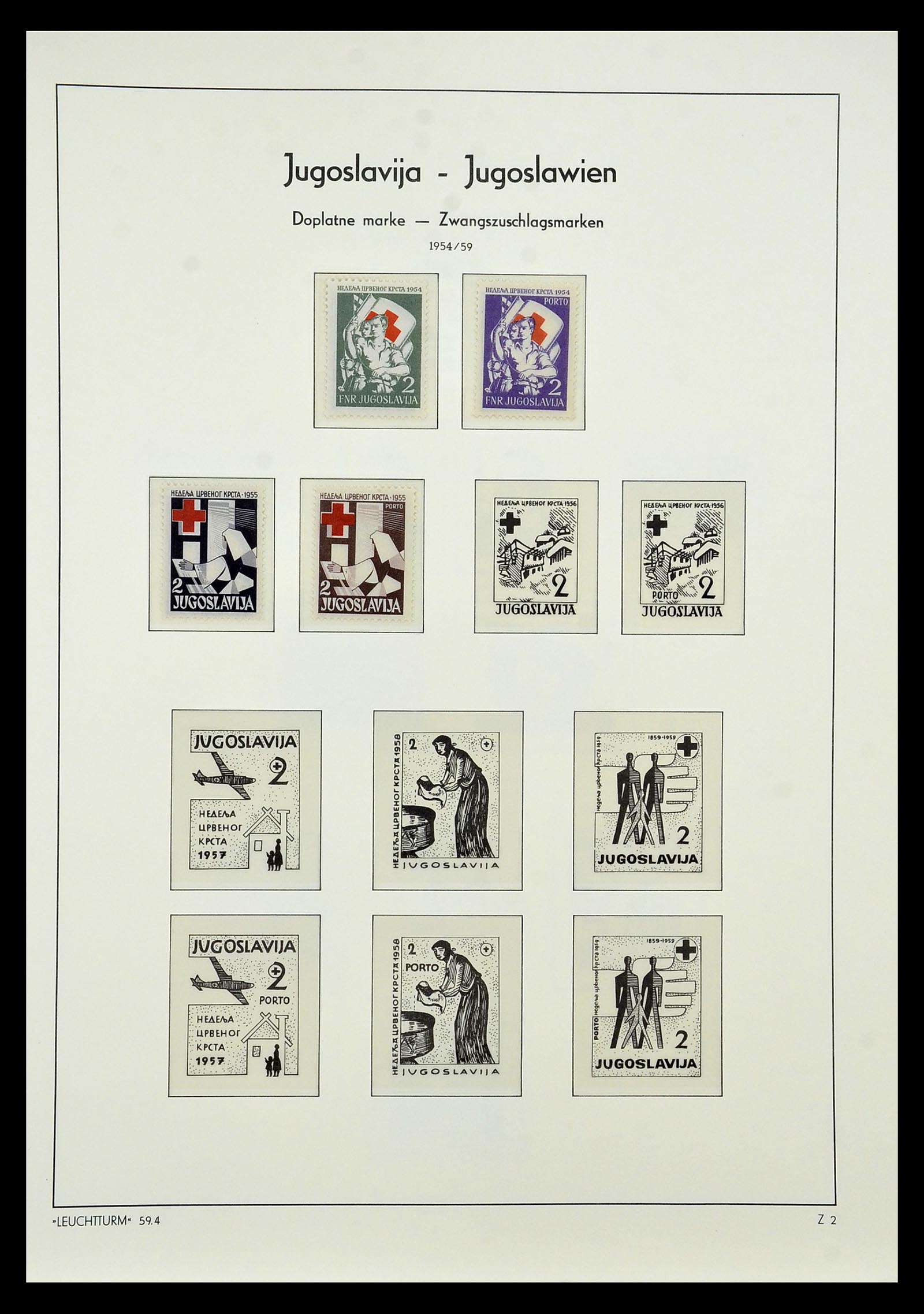 34570 044 - Postzegelverzameling 34570 Balkan 1944-2016!