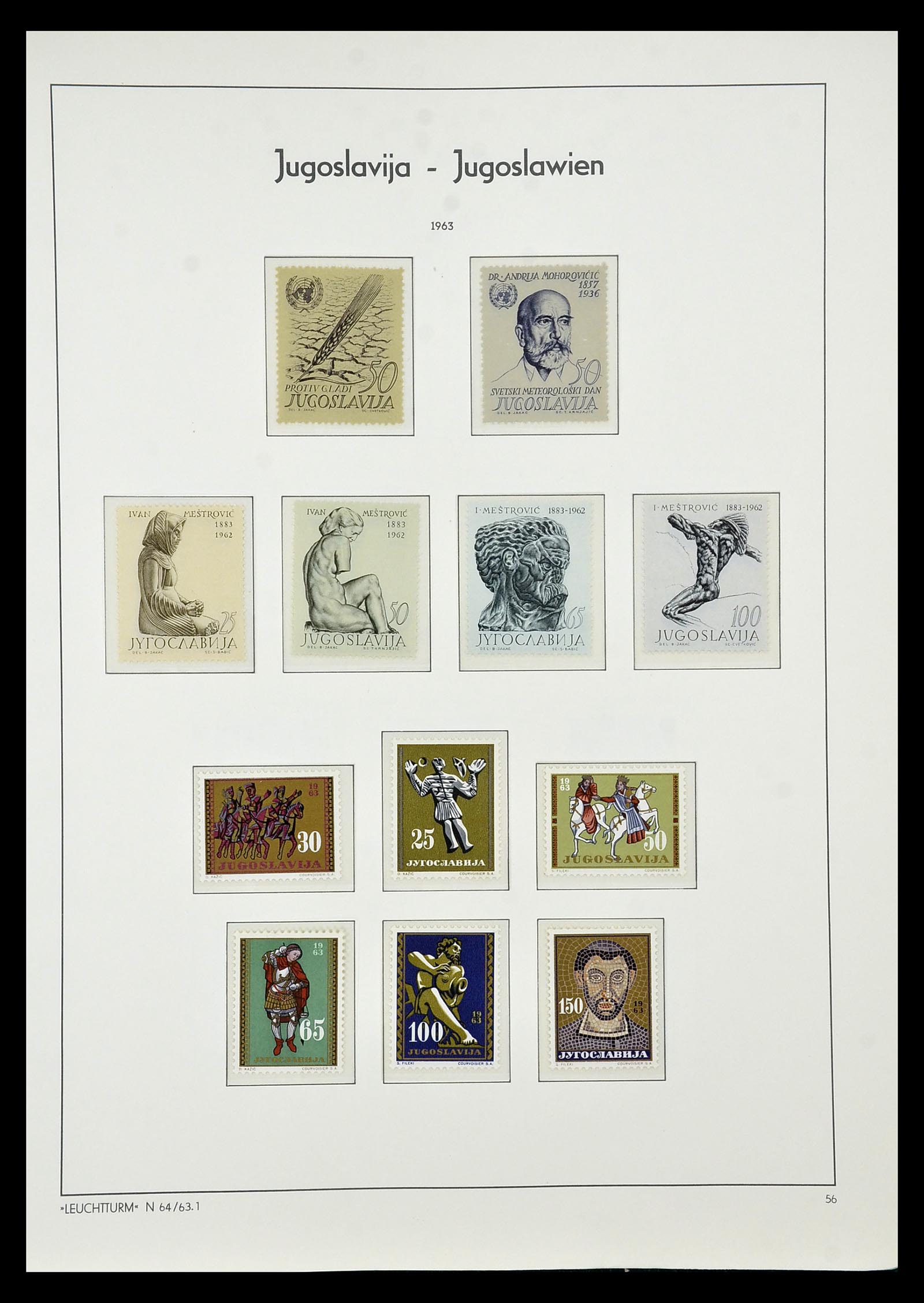 34570 060 - Postzegelverzameling 34570 Balkan 1944-2016!