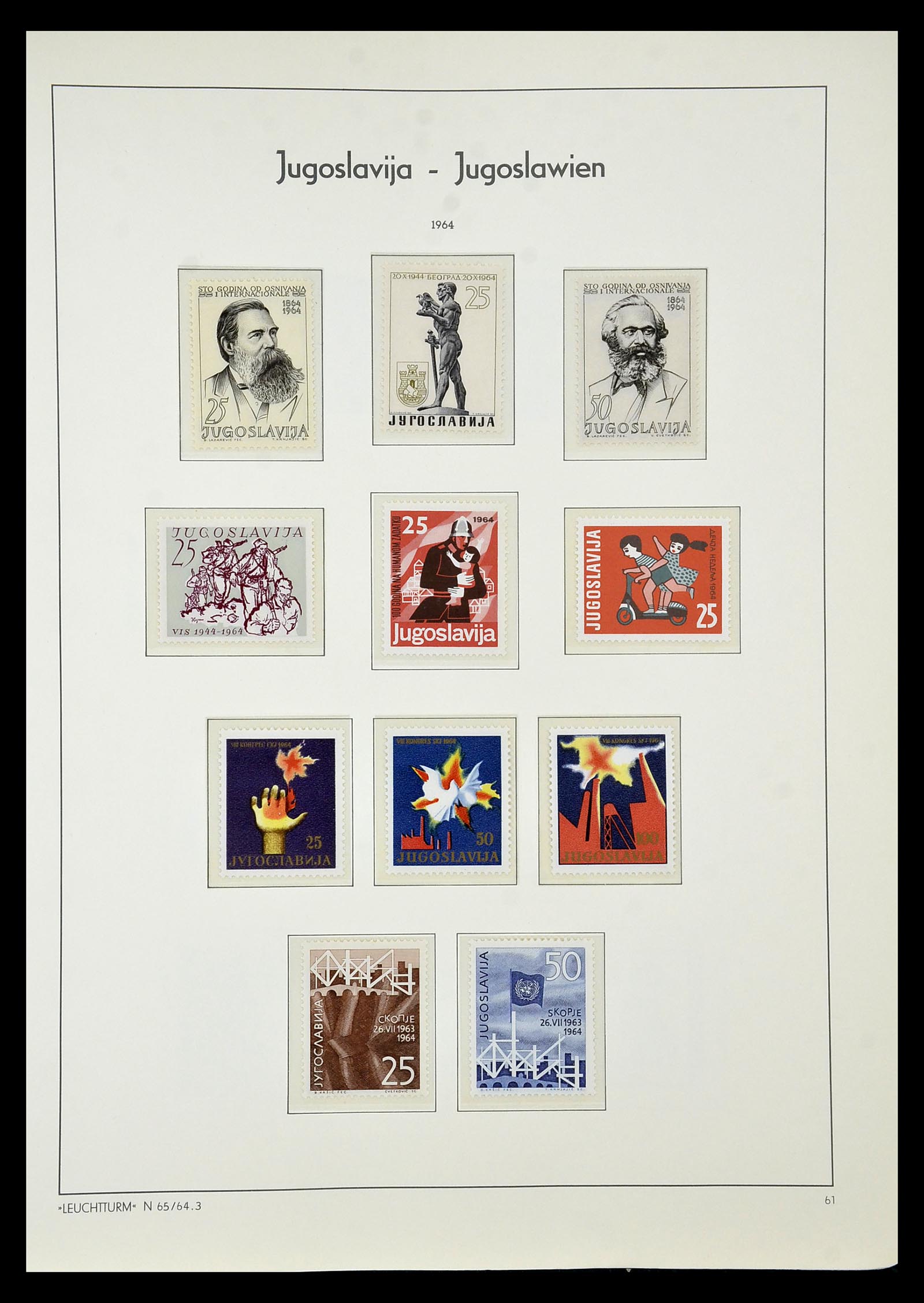 34570 065 - Postzegelverzameling 34570 Balkan 1944-2016!