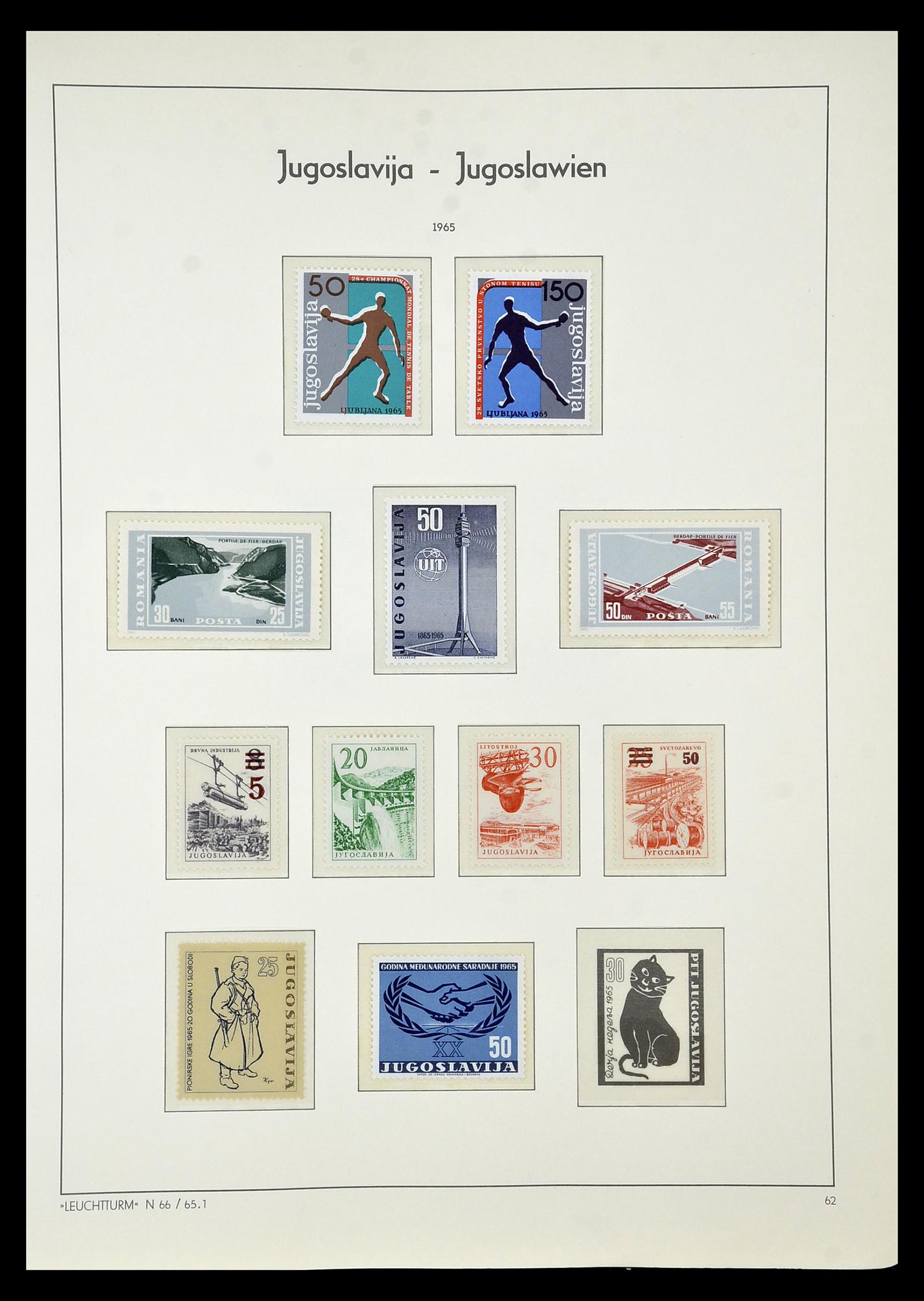 34570 066 - Postzegelverzameling 34570 Balkan 1944-2016!