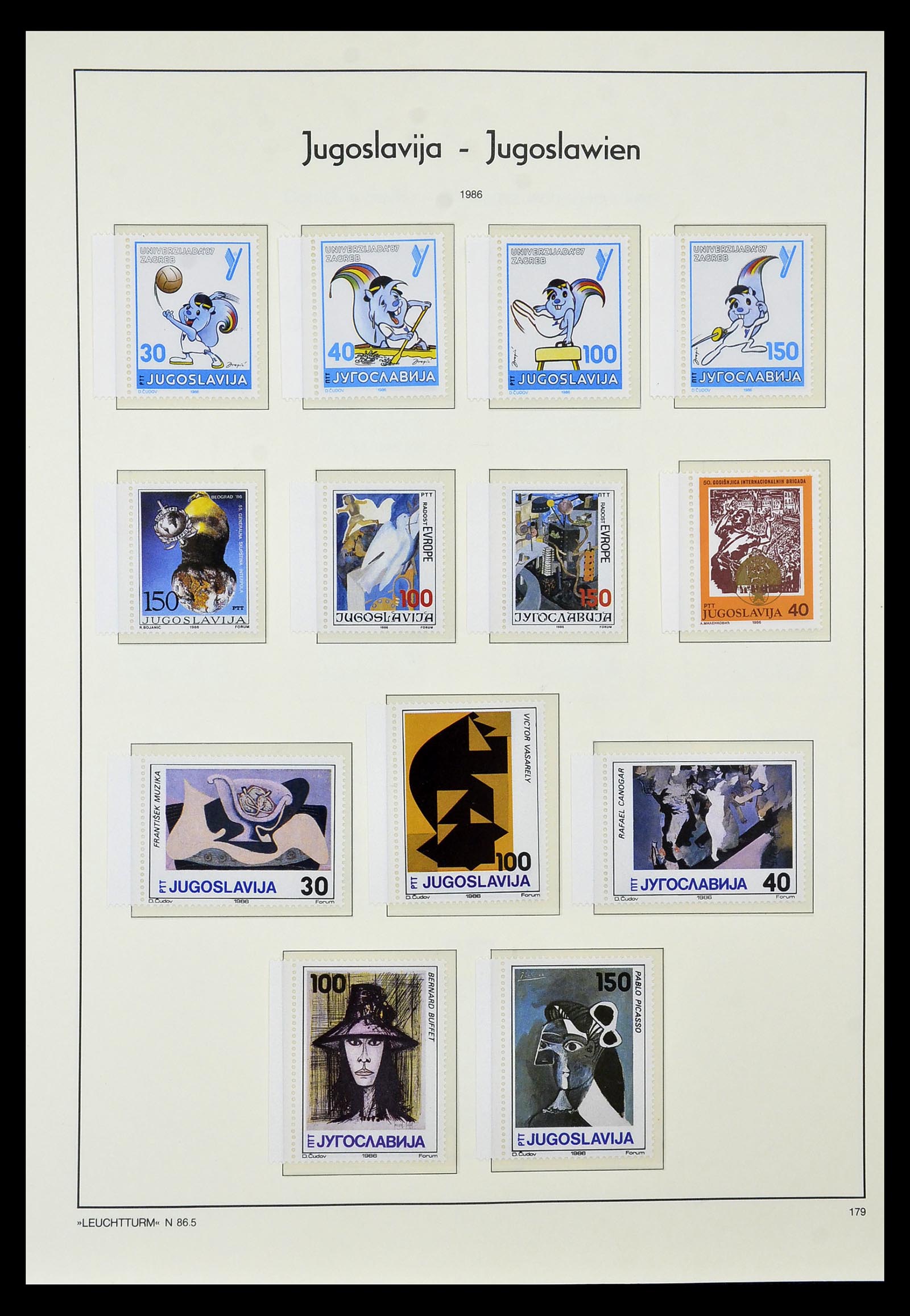 34570 075 - Postzegelverzameling 34570 Balkan 1944-2016!