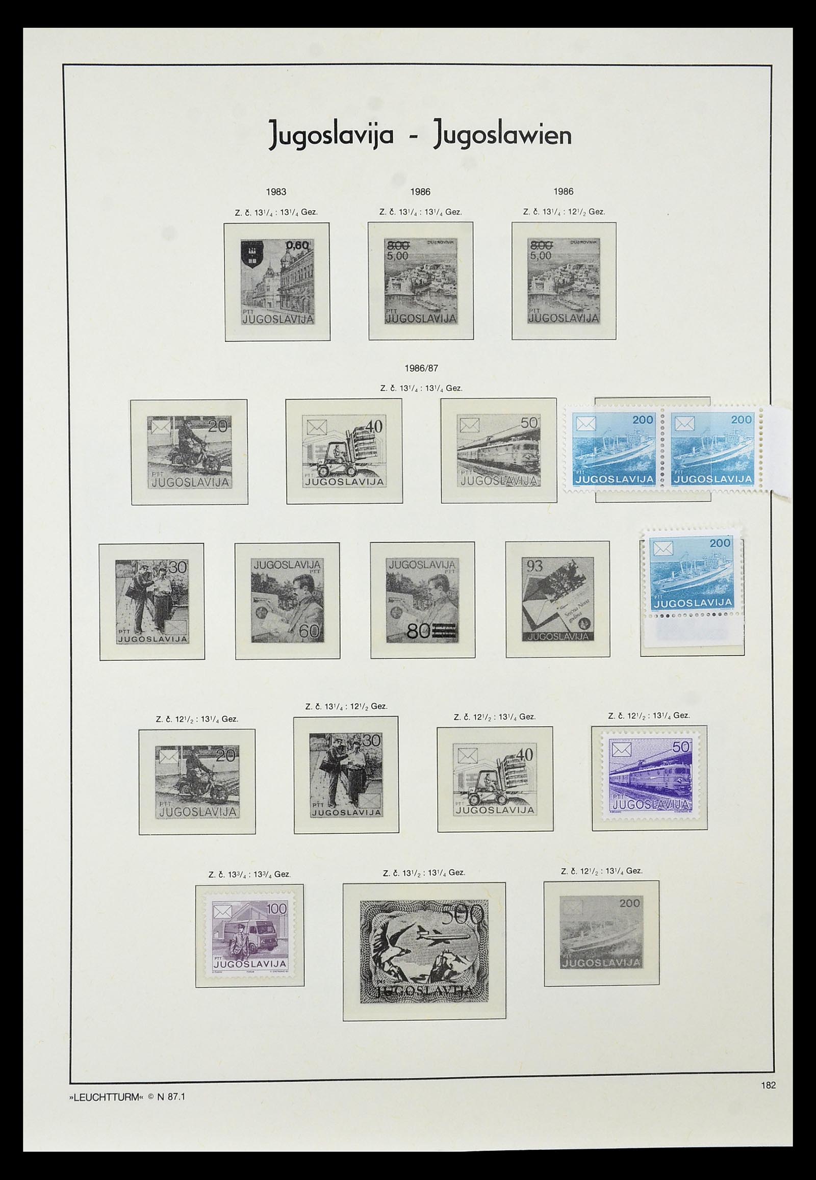 34570 078 - Postzegelverzameling 34570 Balkan 1944-2016!