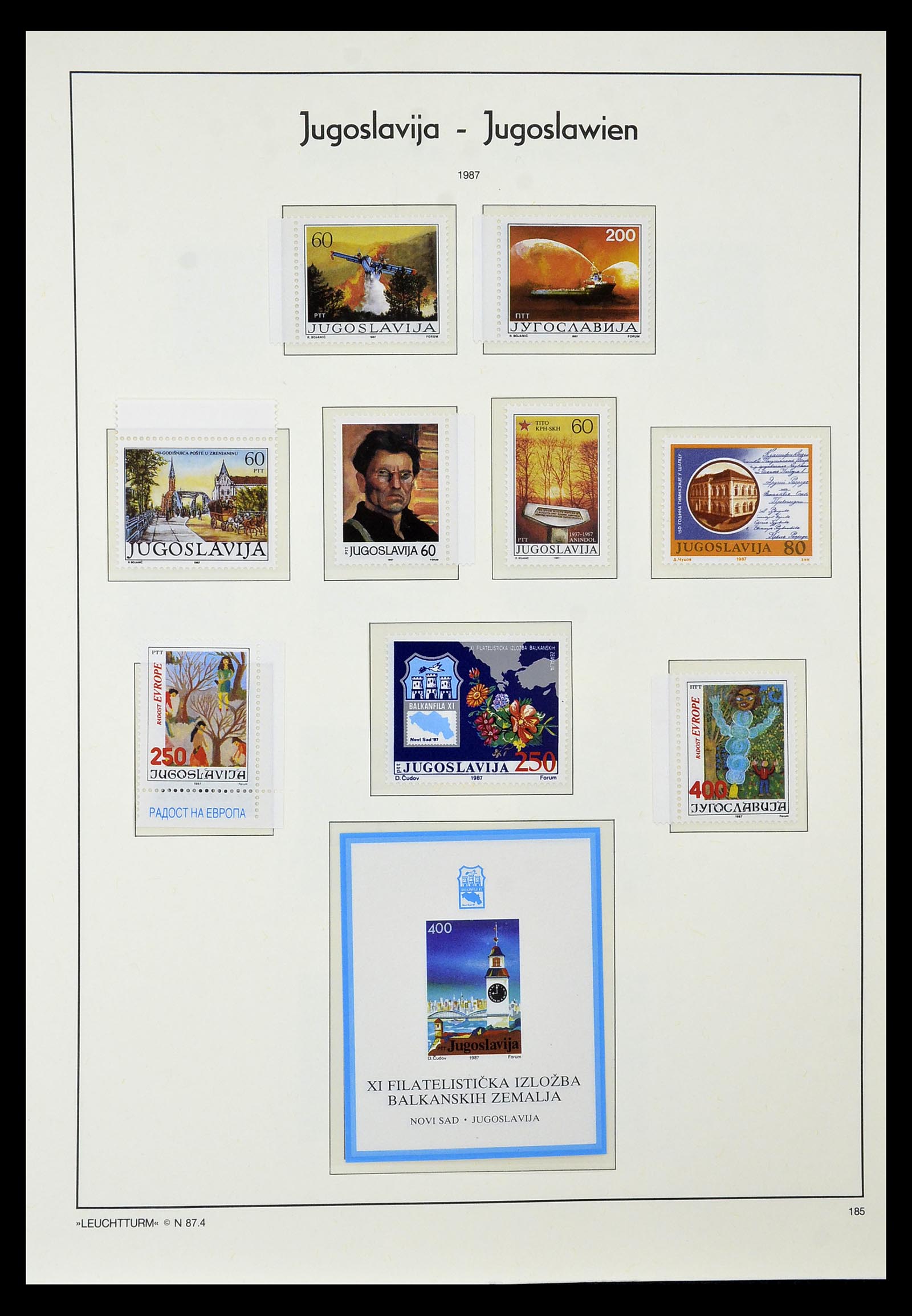 34570 081 - Postzegelverzameling 34570 Balkan 1944-2016!