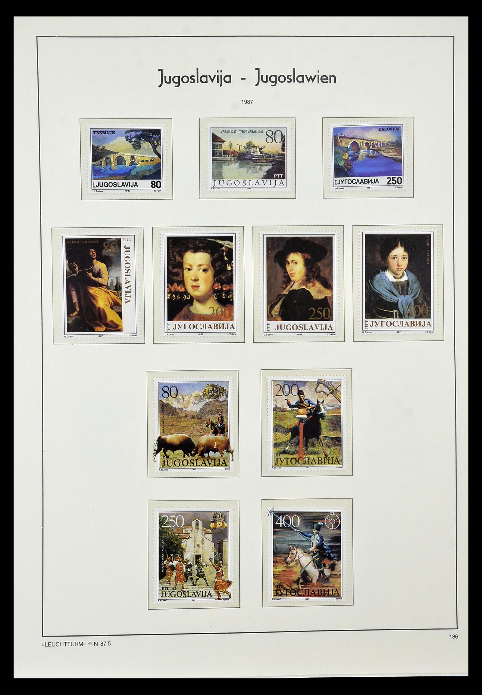 34570 082 - Postzegelverzameling 34570 Balkan 1944-2016!