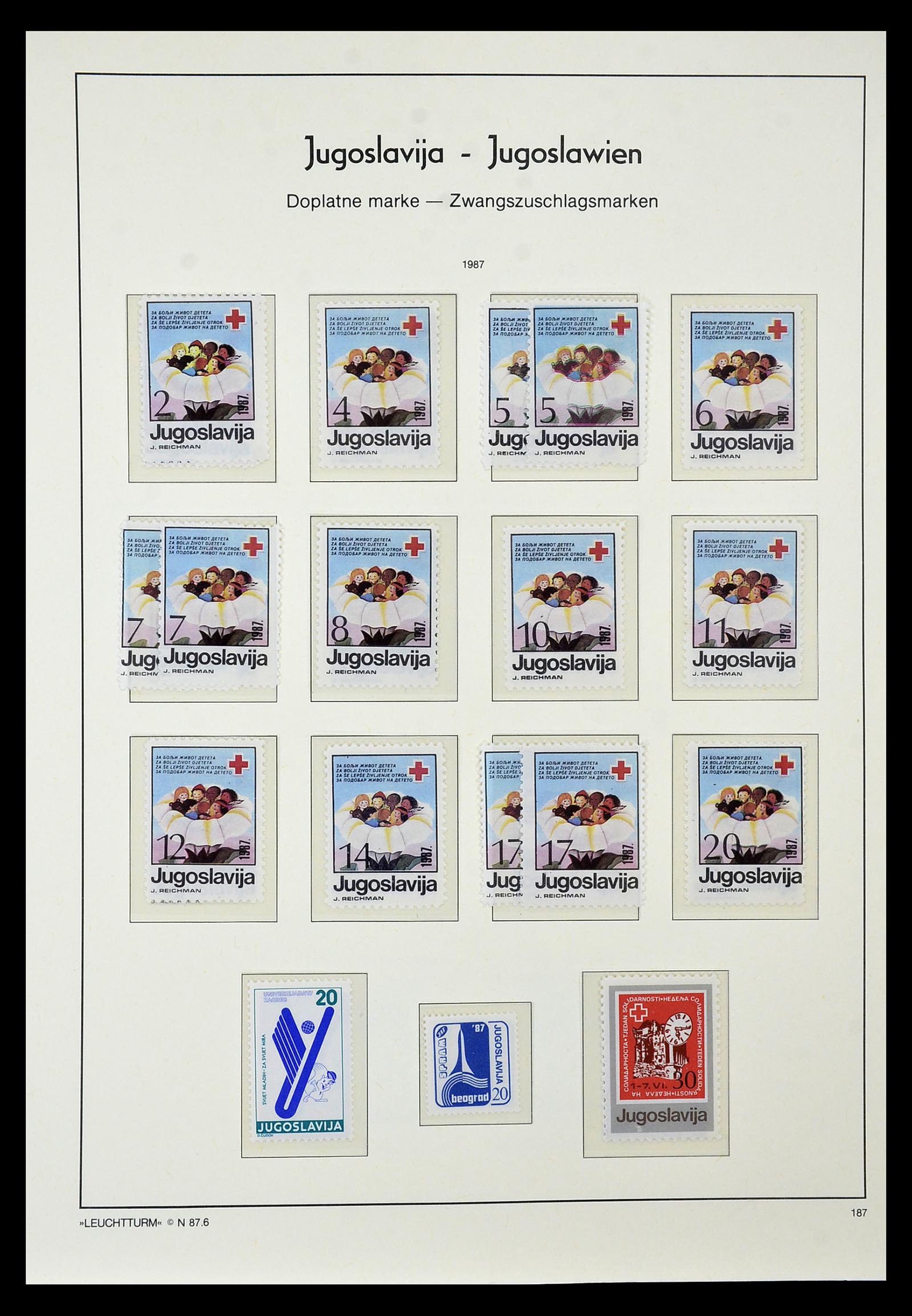 34570 083 - Postzegelverzameling 34570 Balkan 1944-2016!