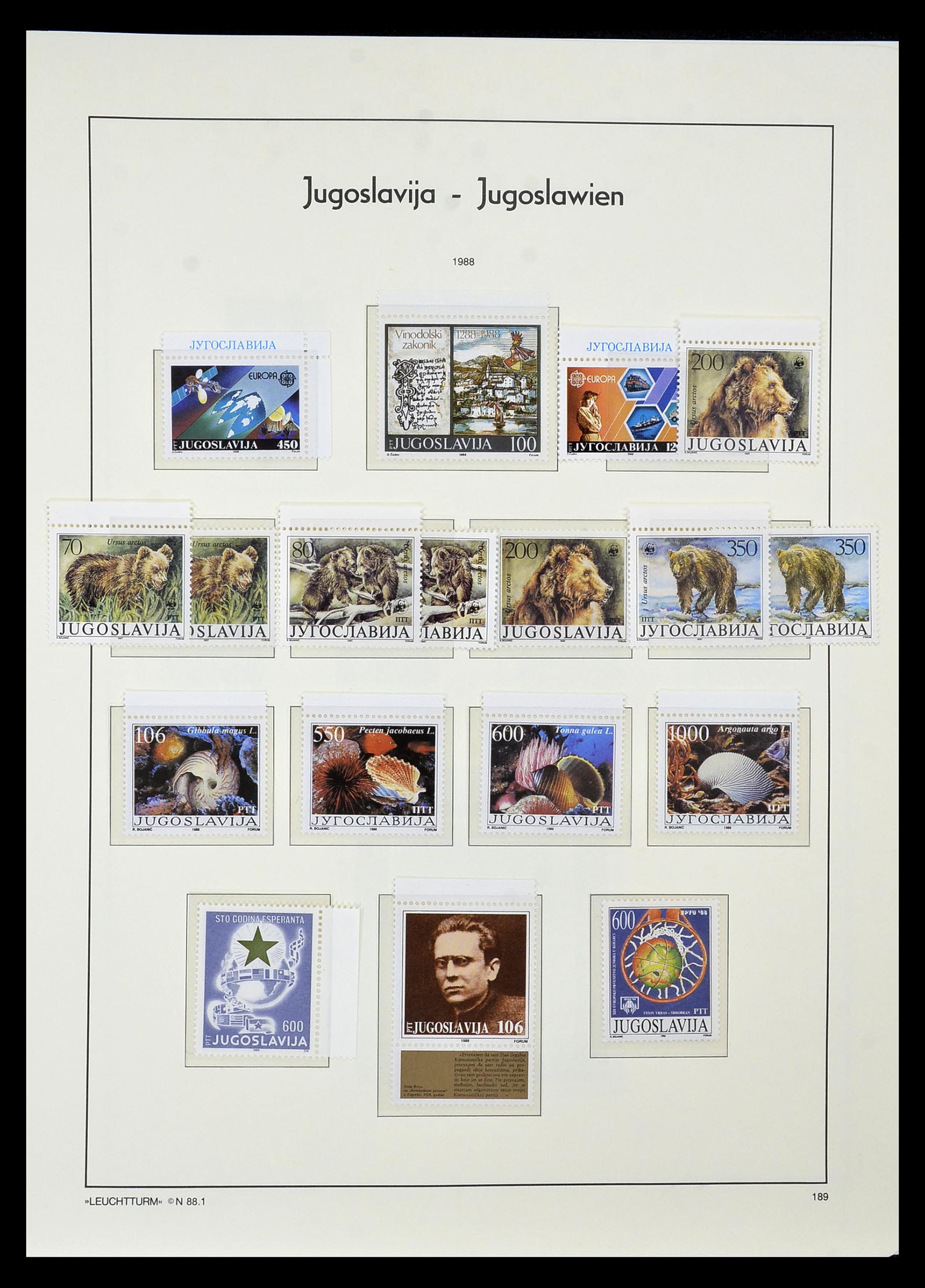 34570 085 - Postzegelverzameling 34570 Balkan 1944-2016!