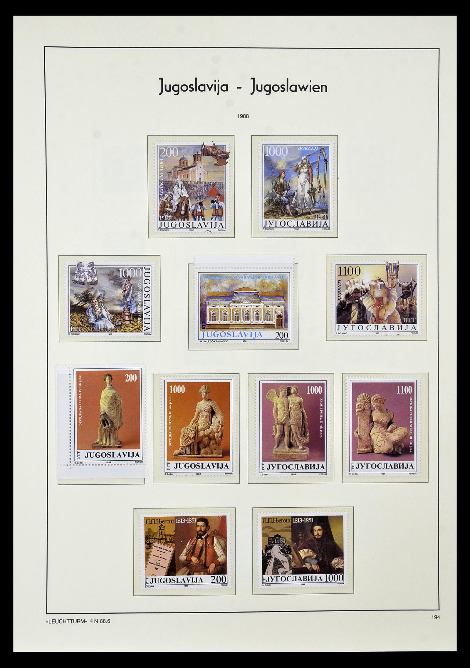 34570 089 - Postzegelverzameling 34570 Balkan 1944-2016!
