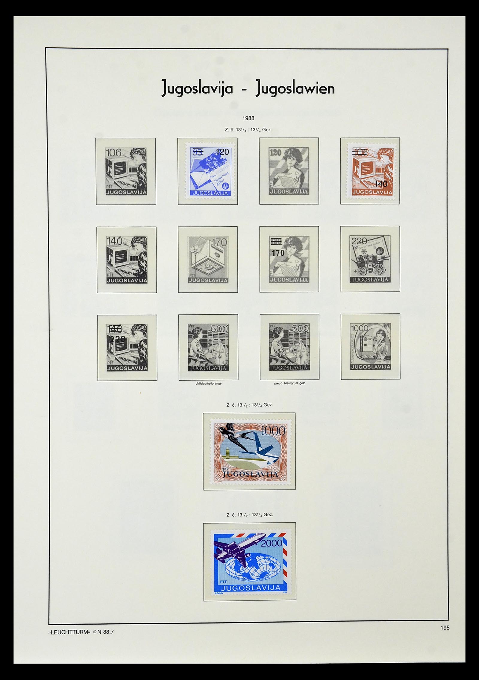34570 090 - Postzegelverzameling 34570 Balkan 1944-2016!