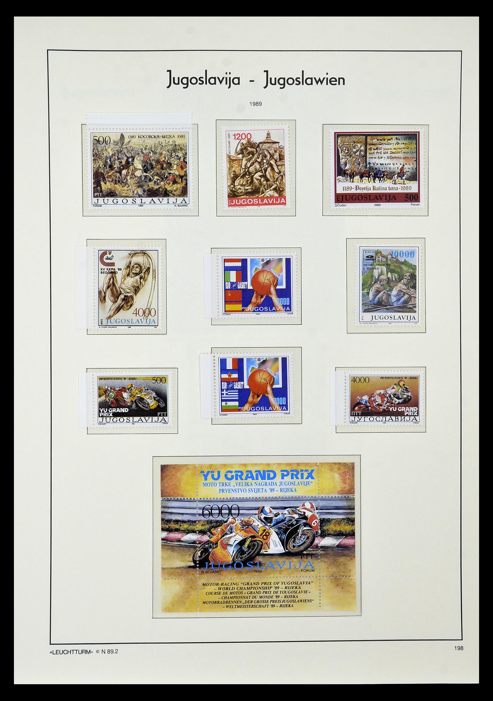 34570 093 - Postzegelverzameling 34570 Balkan 1944-2016!