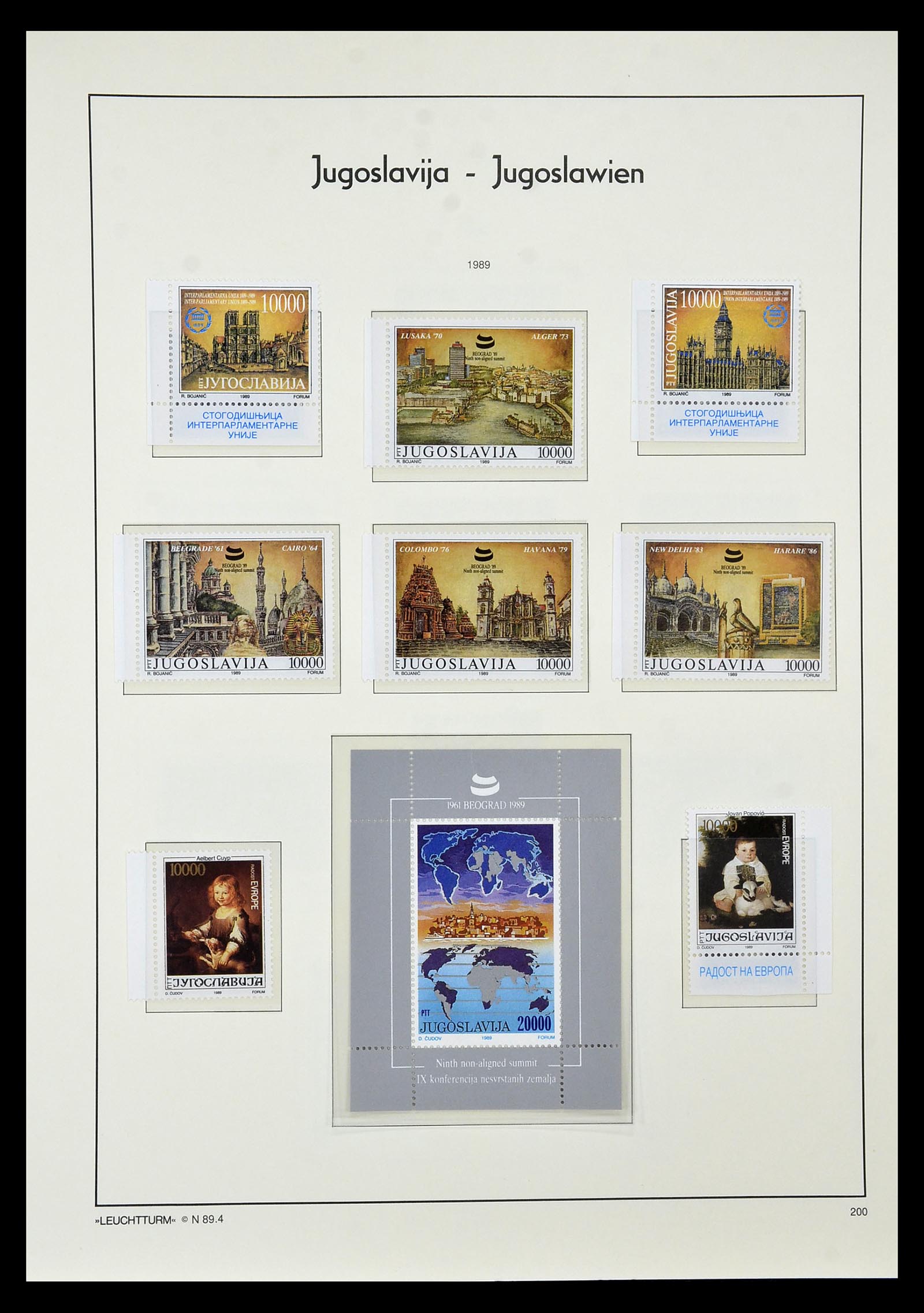 34570 095 - Postzegelverzameling 34570 Balkan 1944-2016!