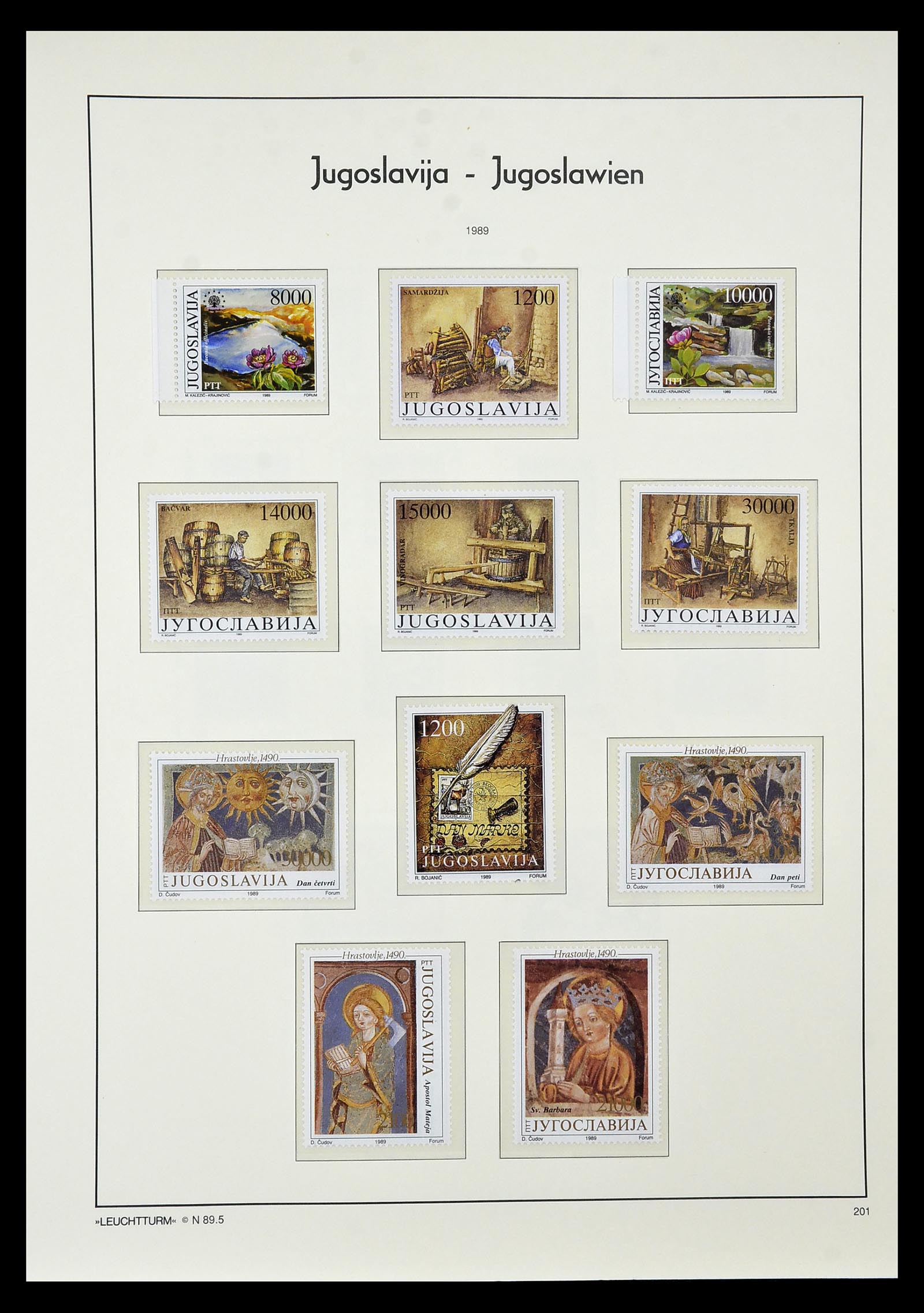 34570 096 - Postzegelverzameling 34570 Balkan 1944-2016!
