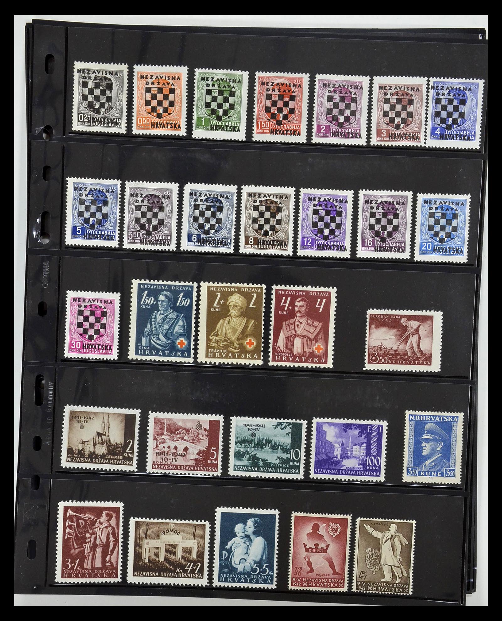 34570 706 - Stamp Collection 34570 Balkan 1944-2016!