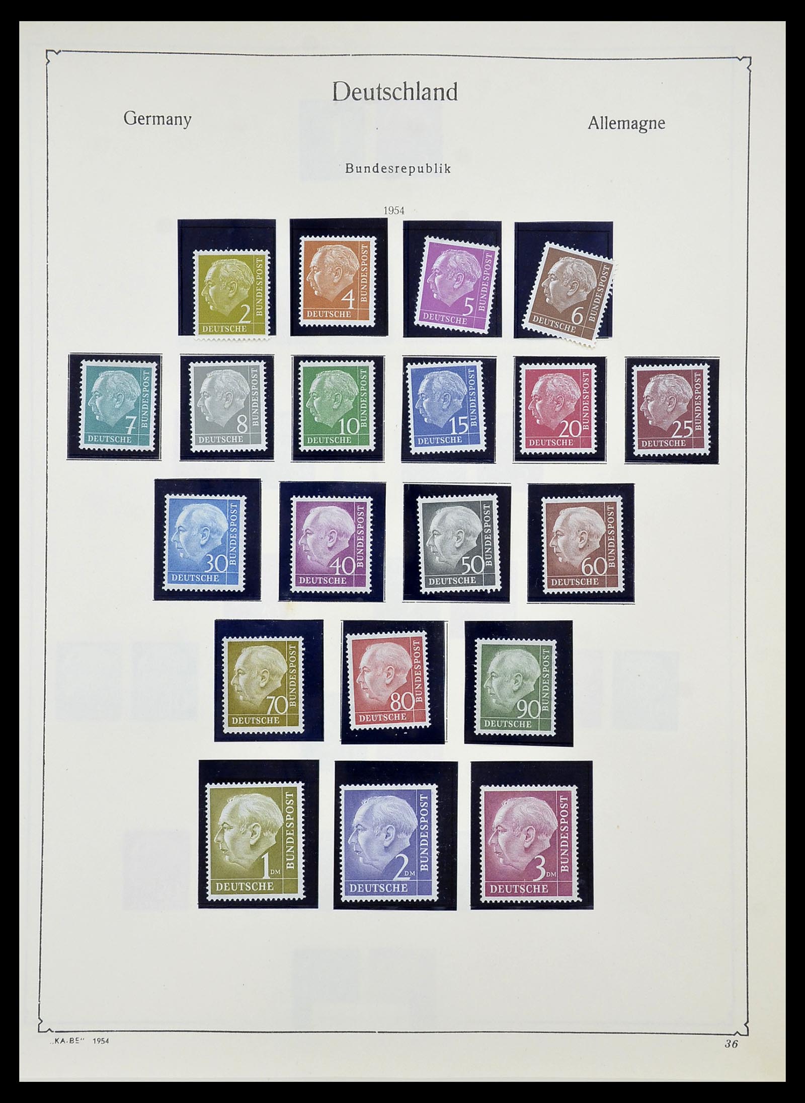 34571 009 - Postzegelverzameling 34571 Bundespost 1949-1996.