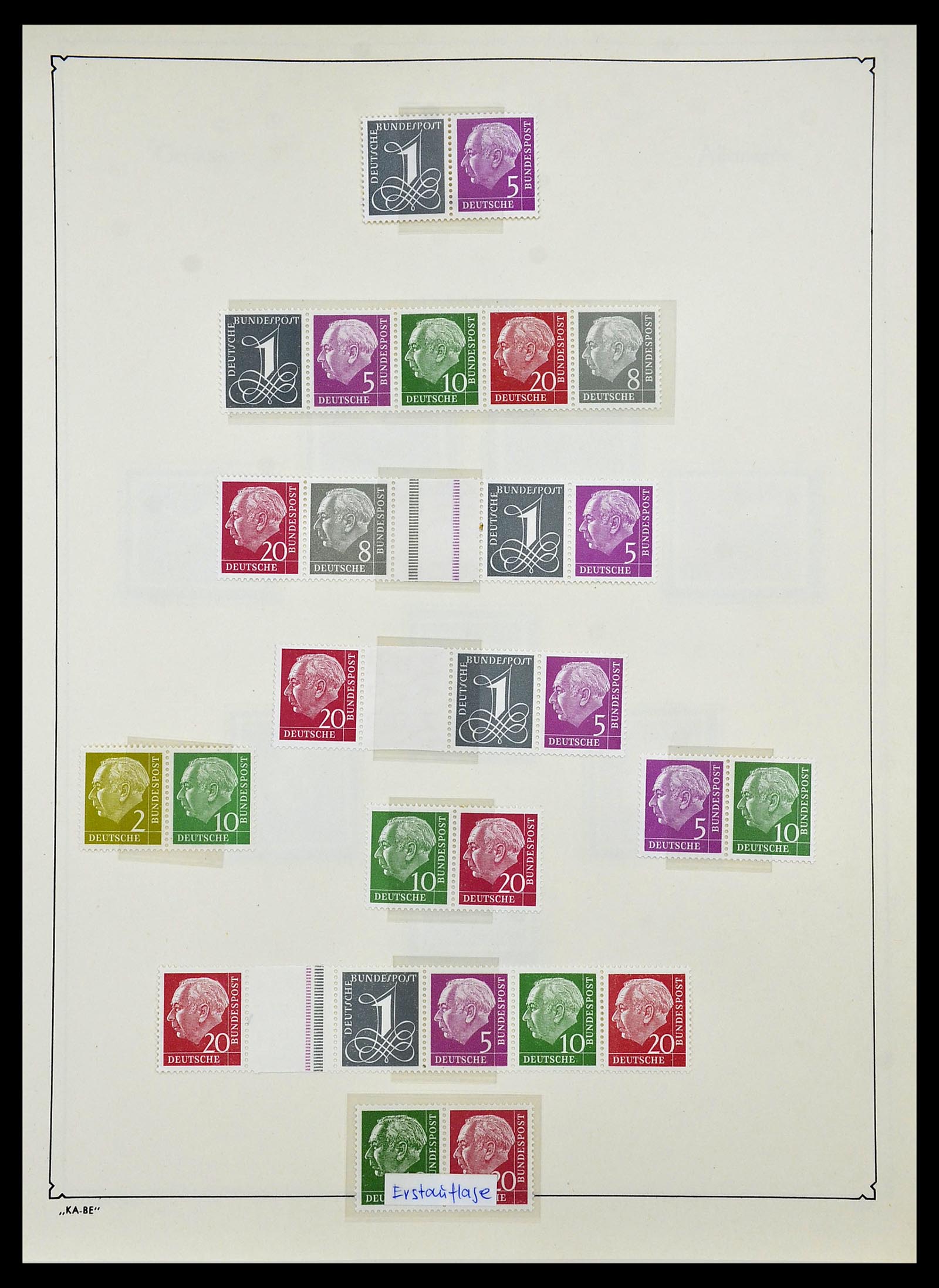 34571 010 - Stamp Collection 34571 Bundespost 1949-1996.